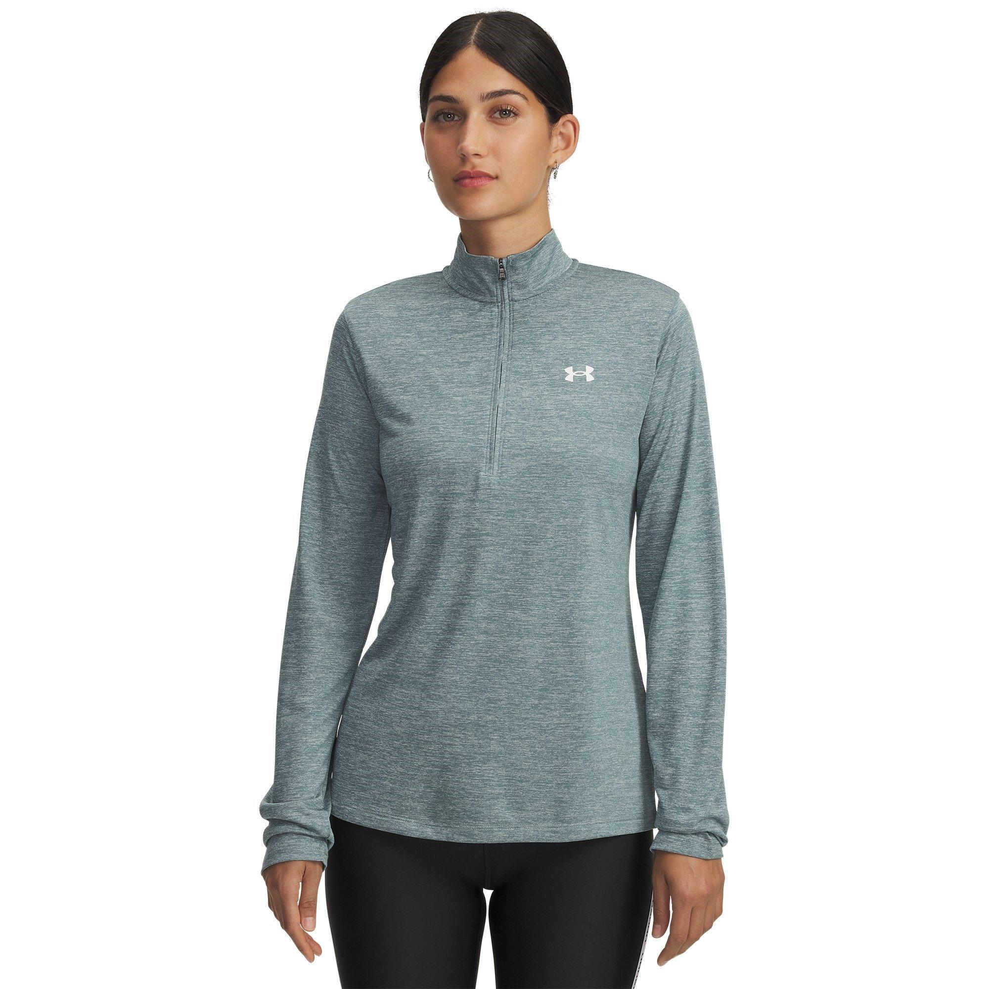 Under Armour Women's Tech Half Zip Top - Jasper Blue - 14 (L)
