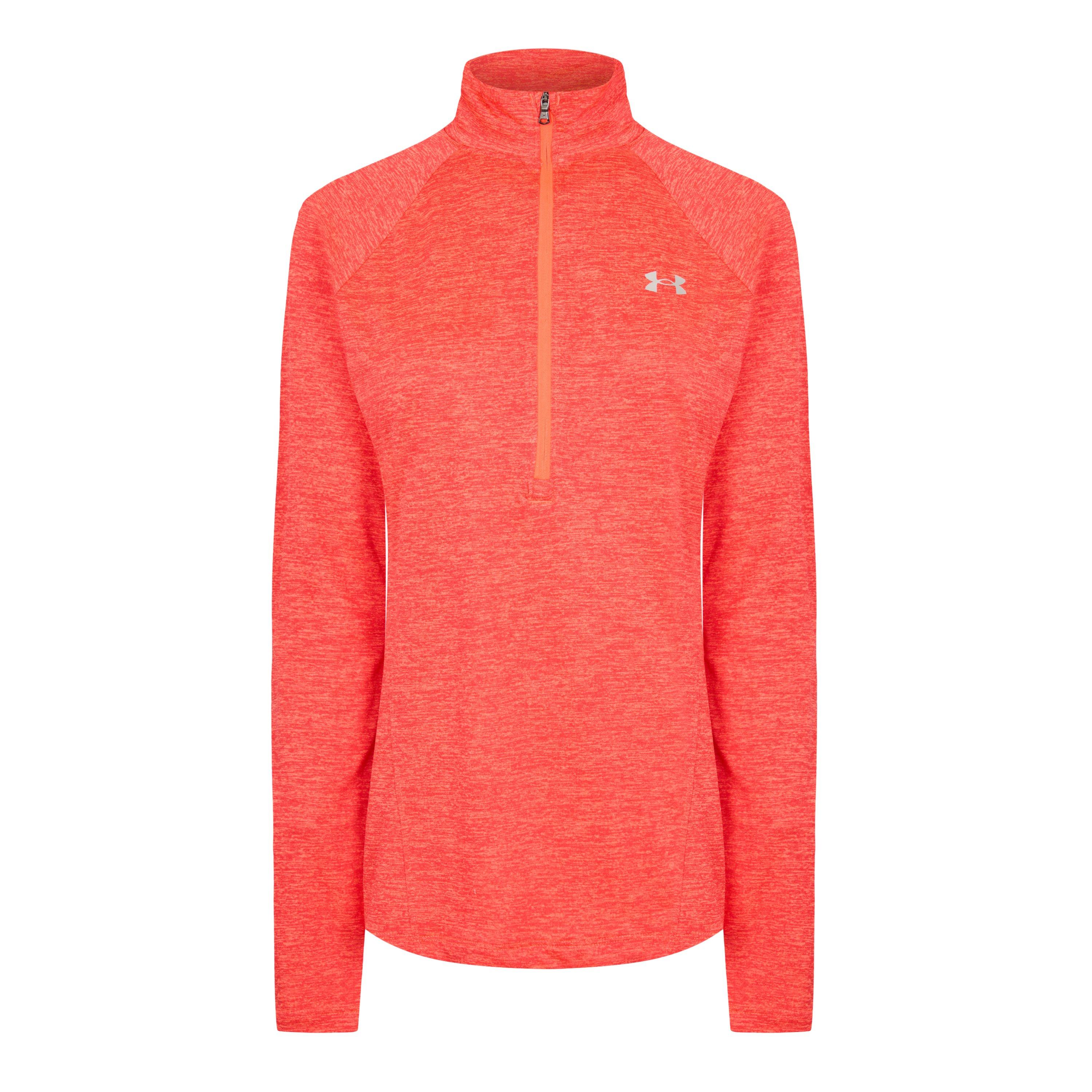 Under Armour Women's Tech Half Zip Top - Claret - 8 (XS)