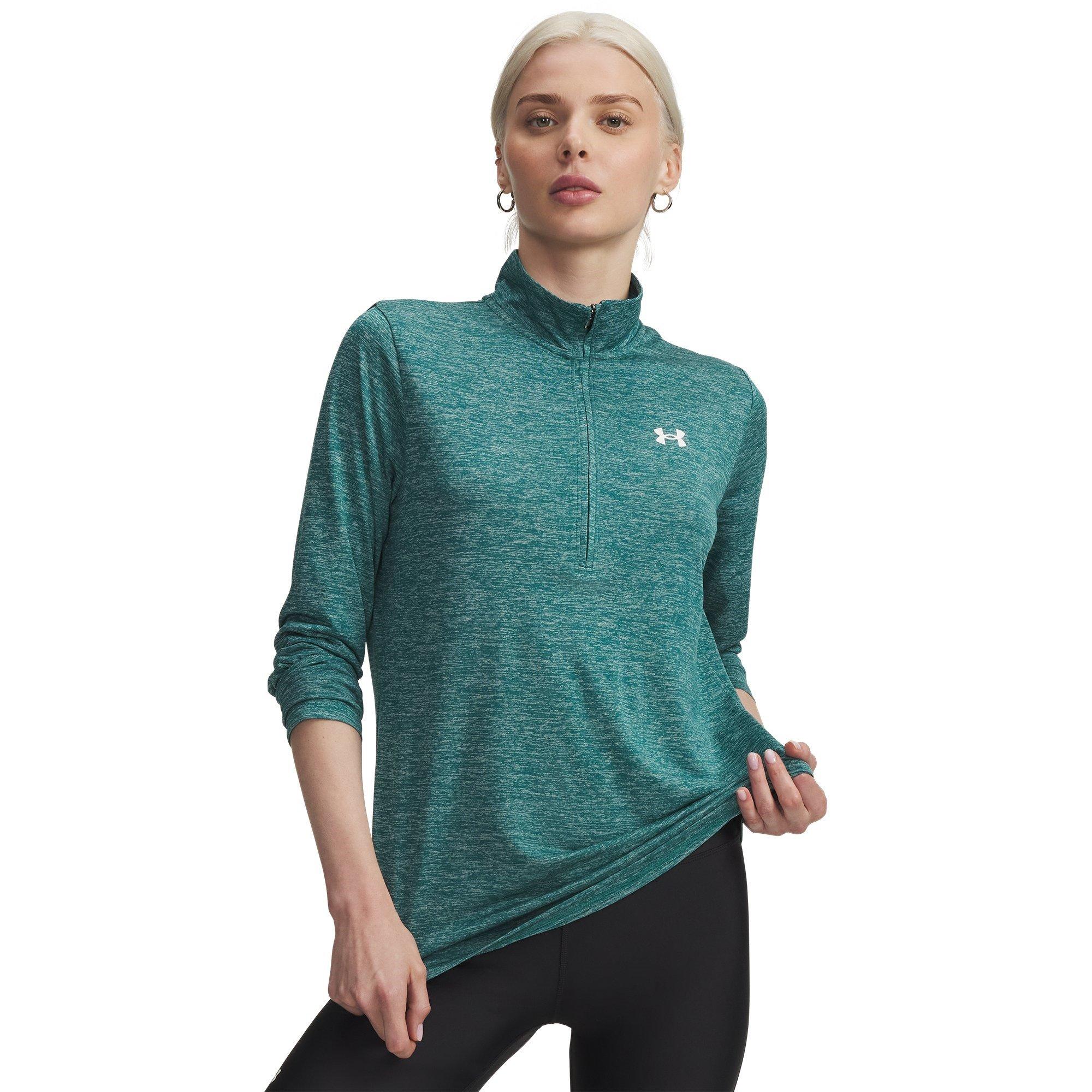 Under Armour Women's Tech Half Zip Top - Rack Green - 8 (XS)