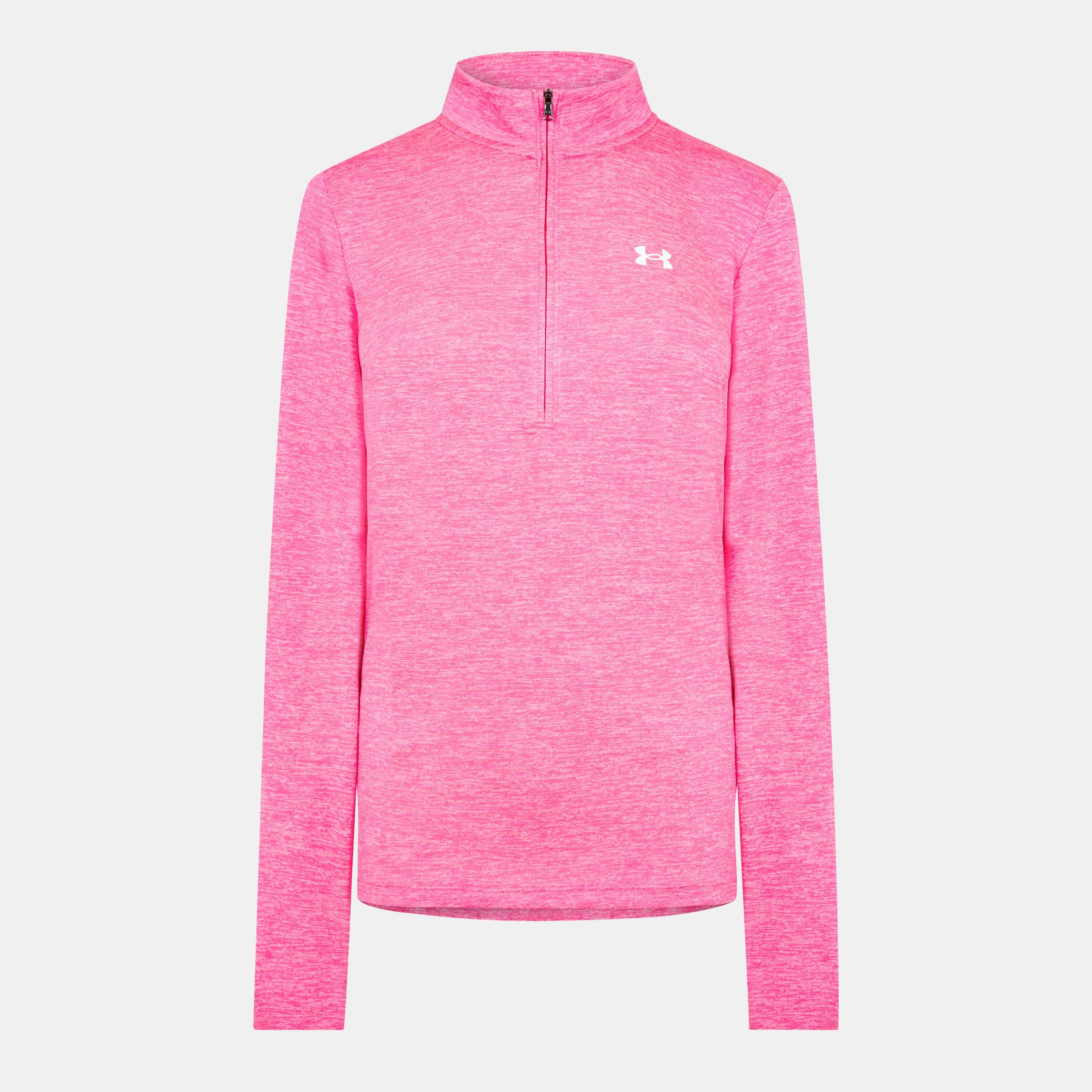 Under Armour Women's Tech Half Zip Top - Pink - 8 (XS)