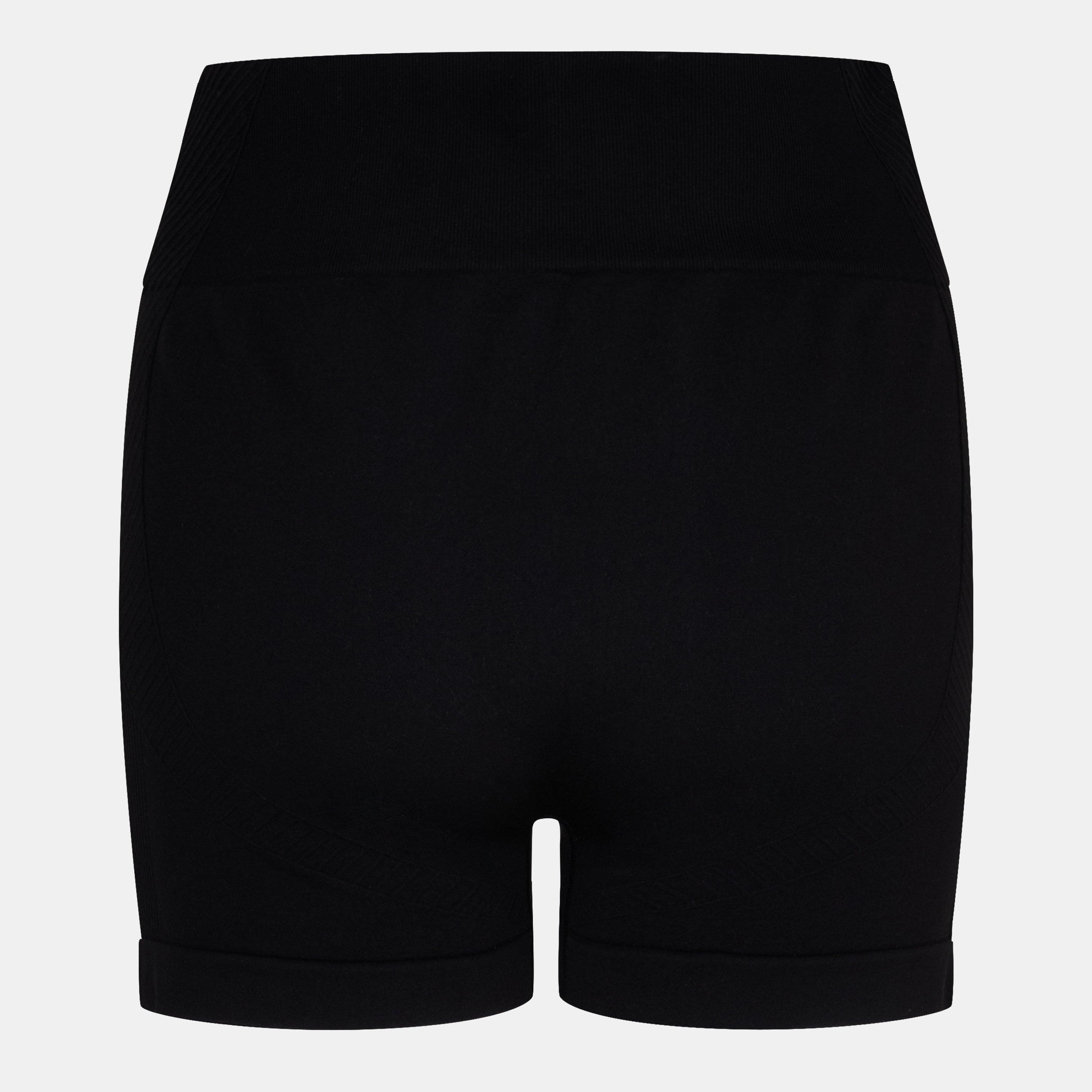 Black - USA Pro - Seamless 3 Inch Shorts Womens - 2