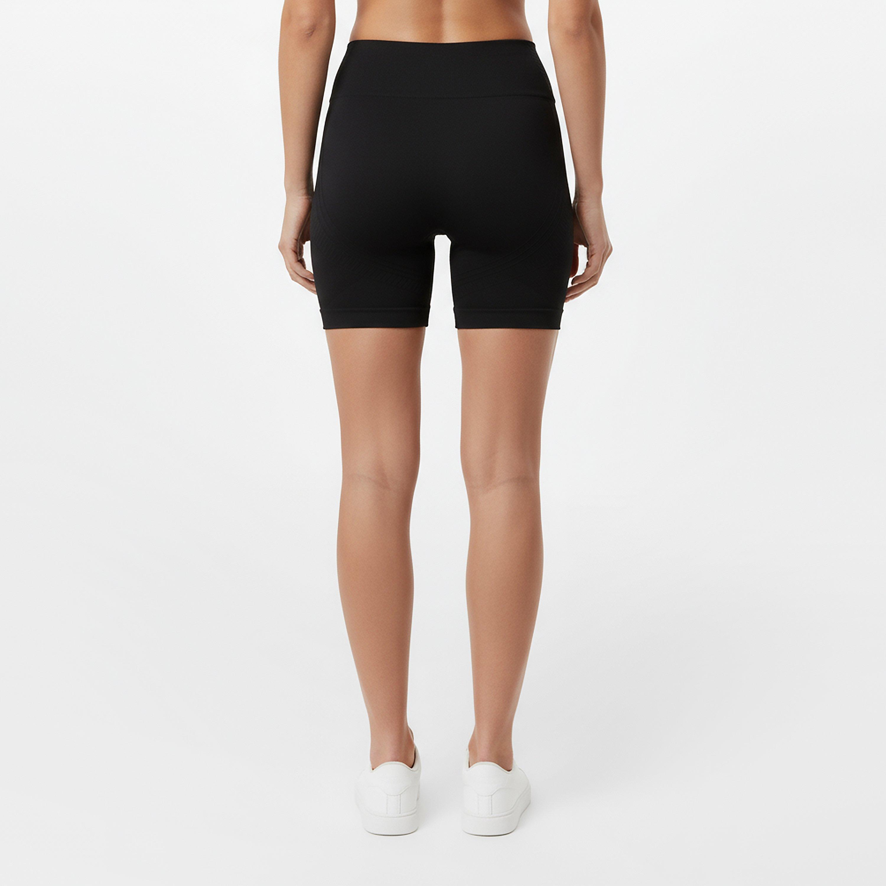 Black - USA Pro - Seamless 3 Inch Shorts Womens - 4