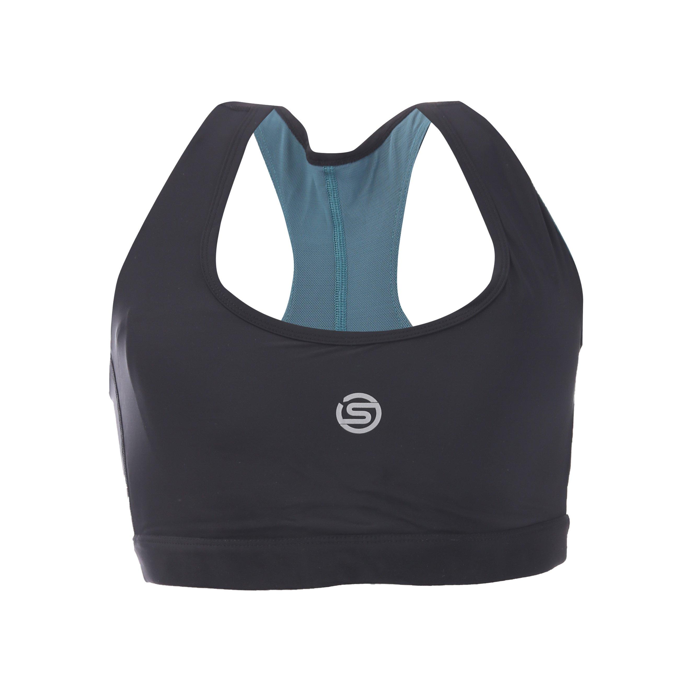 Black - Skins - Women's Active Medium Impact Sports Bra - 1