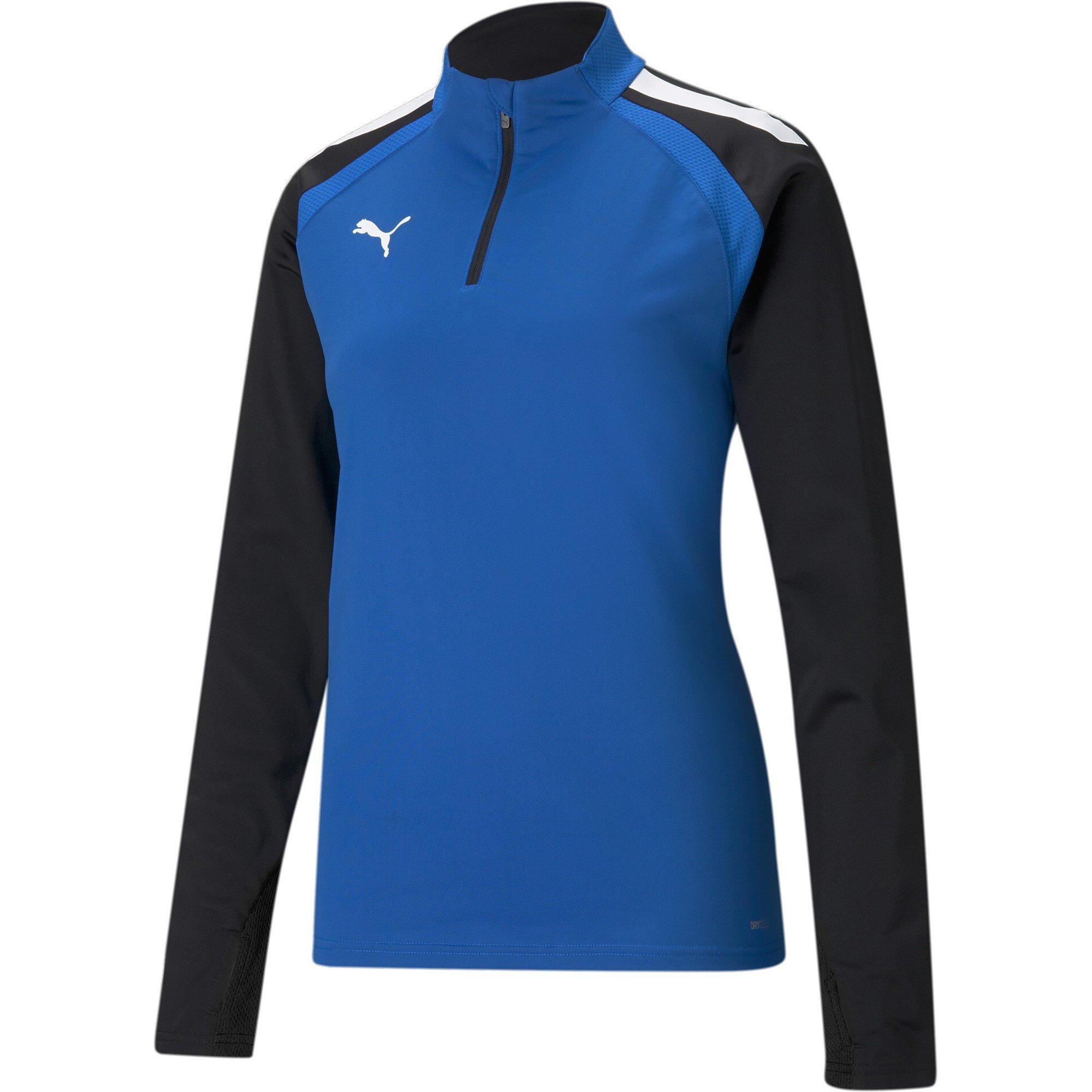 Limonata Blu - Puma - Puma Teamliga 1/4 Zip Top W Drill Womens