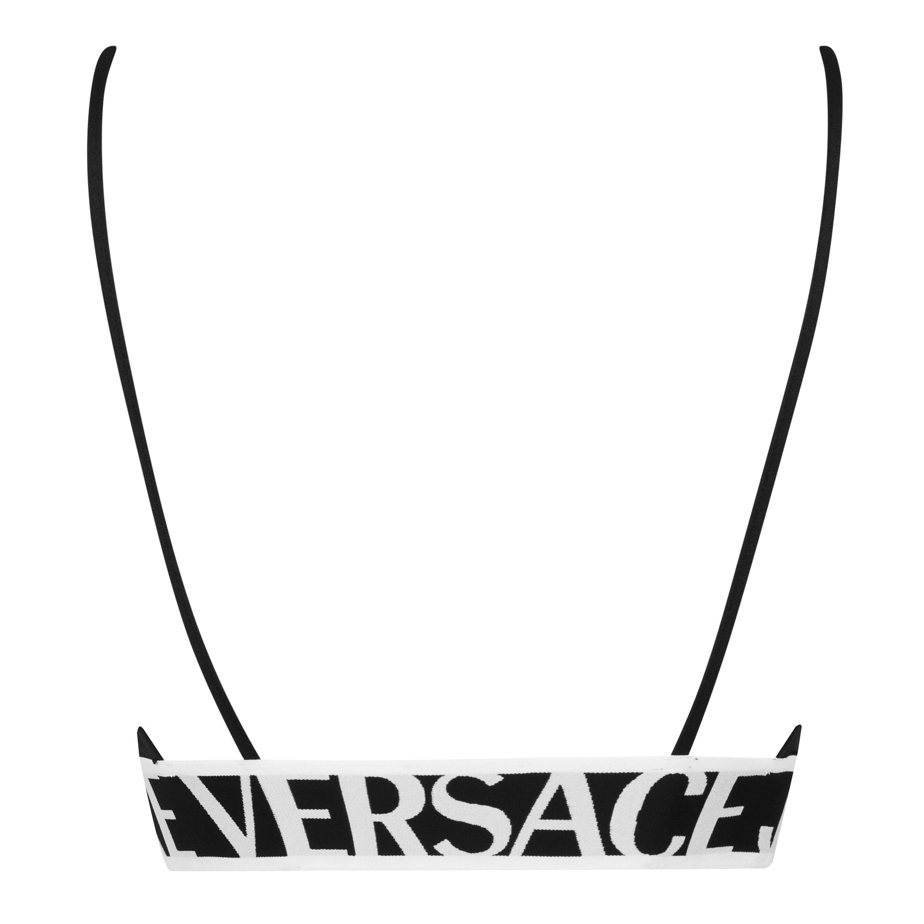 Black 899 - Versace Jeans Couture - Logo Crop Top - 8