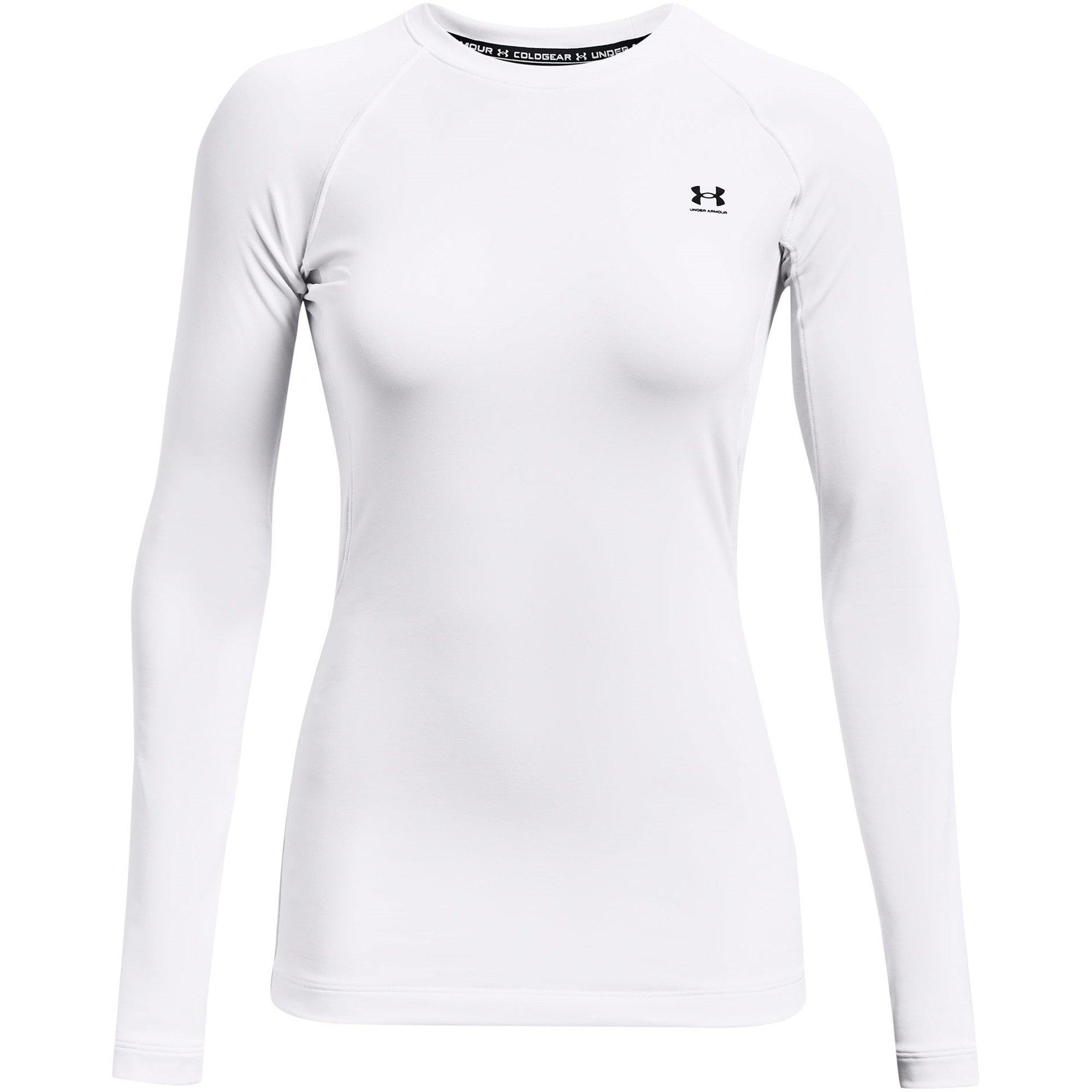 White - Under Armour - Women's Long-Sleeve Performance Gym Top - 1