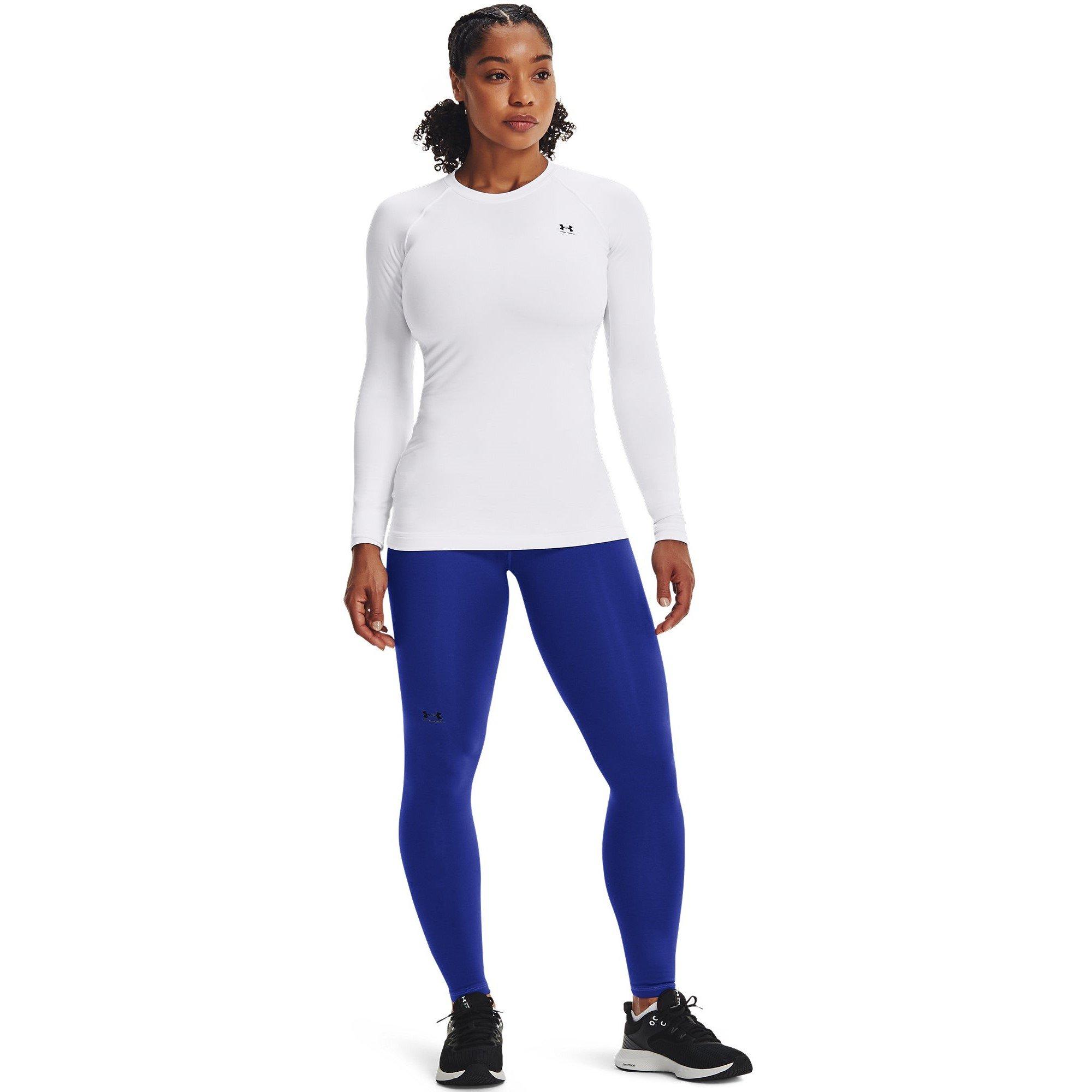 White - Under Armour - Long-Sleeve Performance Gym Top - 7