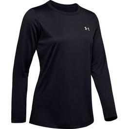 Under Armour Tech Long Sleeve Crew Neck T-Shirt Womens
