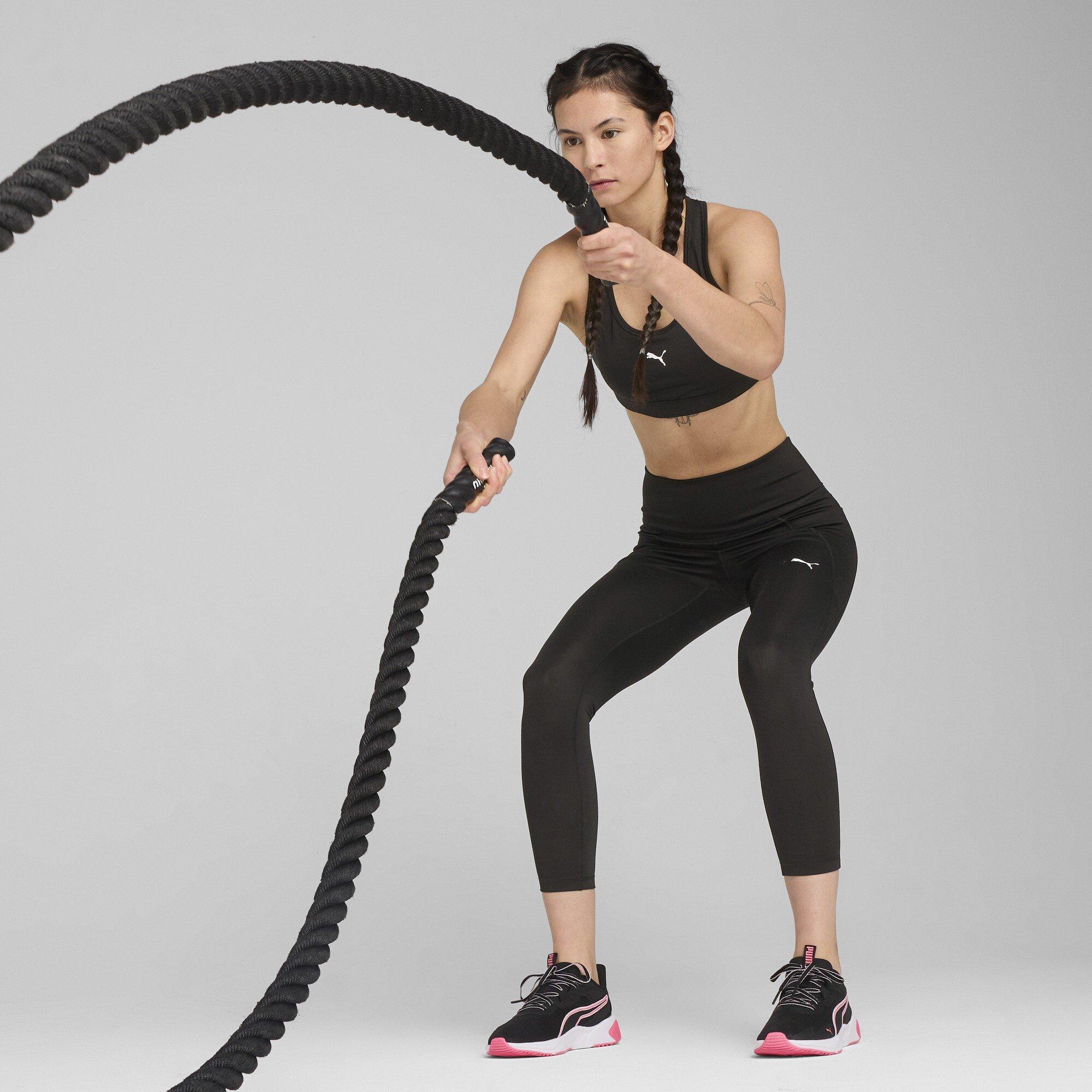 Puma Black - Puma - Women's Non Wired Medium Impact Sports Bra - 7