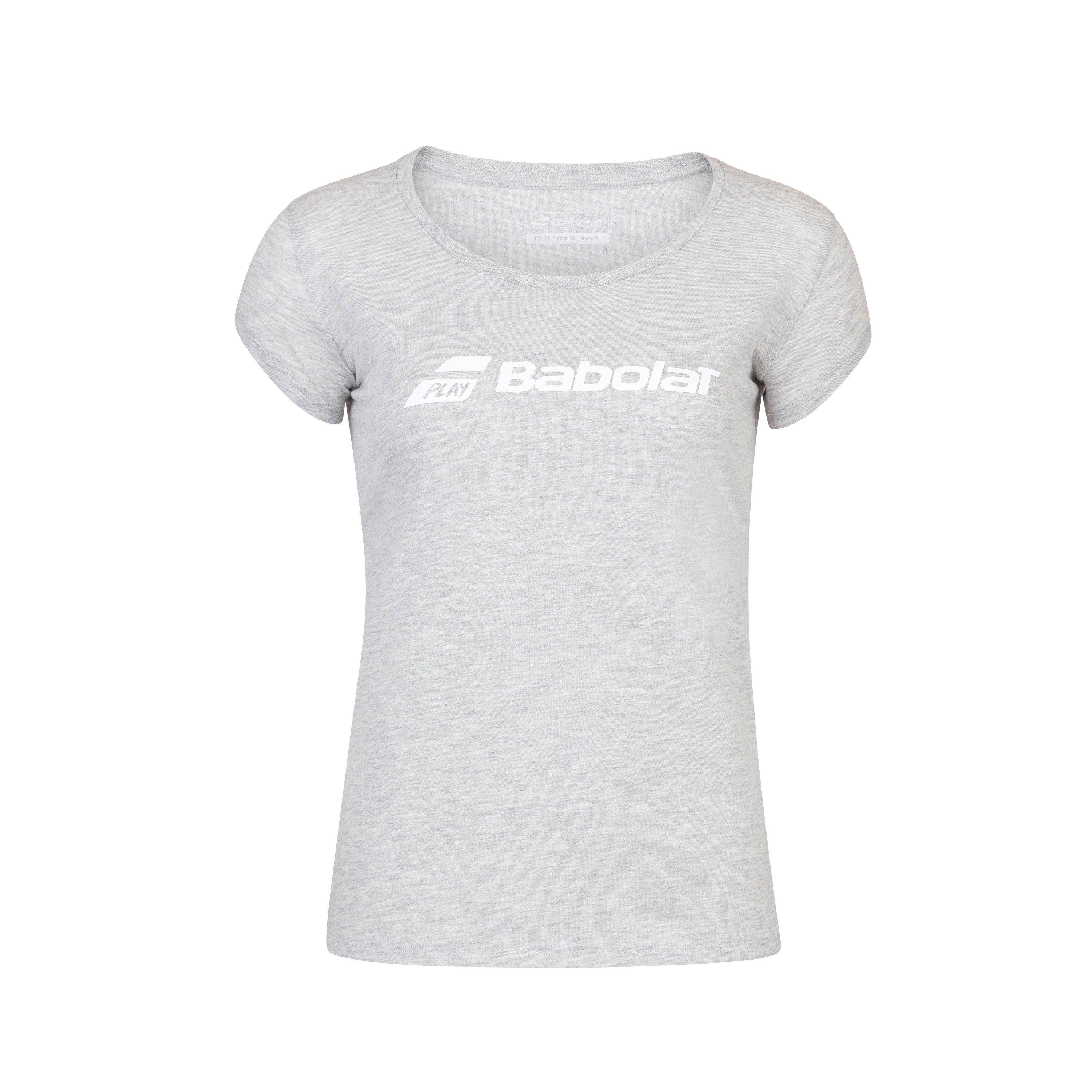 High Rise Hthr - Babolat - Women's Short-Sleeve Performance Gym Top - 1