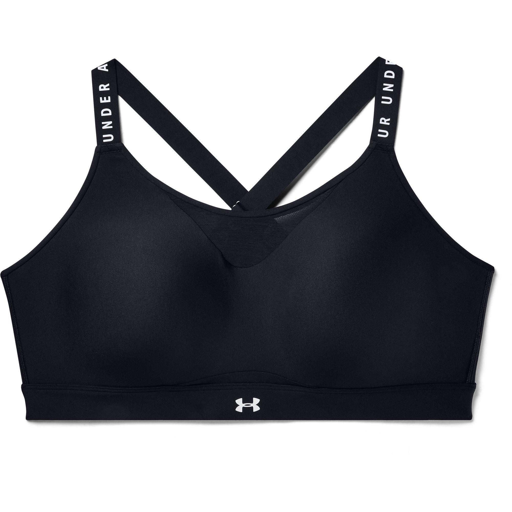 Noir/Blanc - Under Armour - Under Infinity Mid Bra Womens - 1