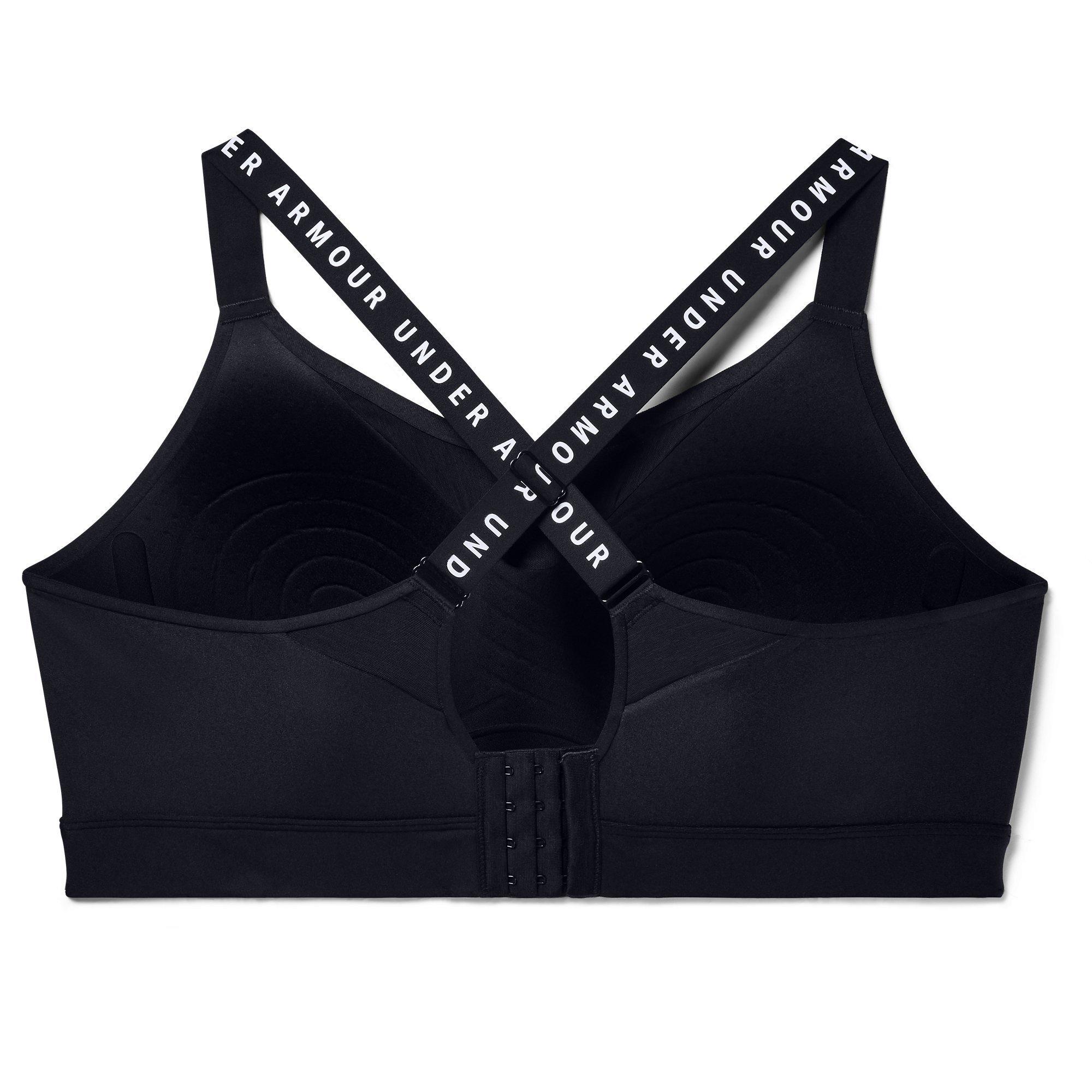 Noir/Blanc - Under Armour - Under Infinity Mid Bra Womens - 4
