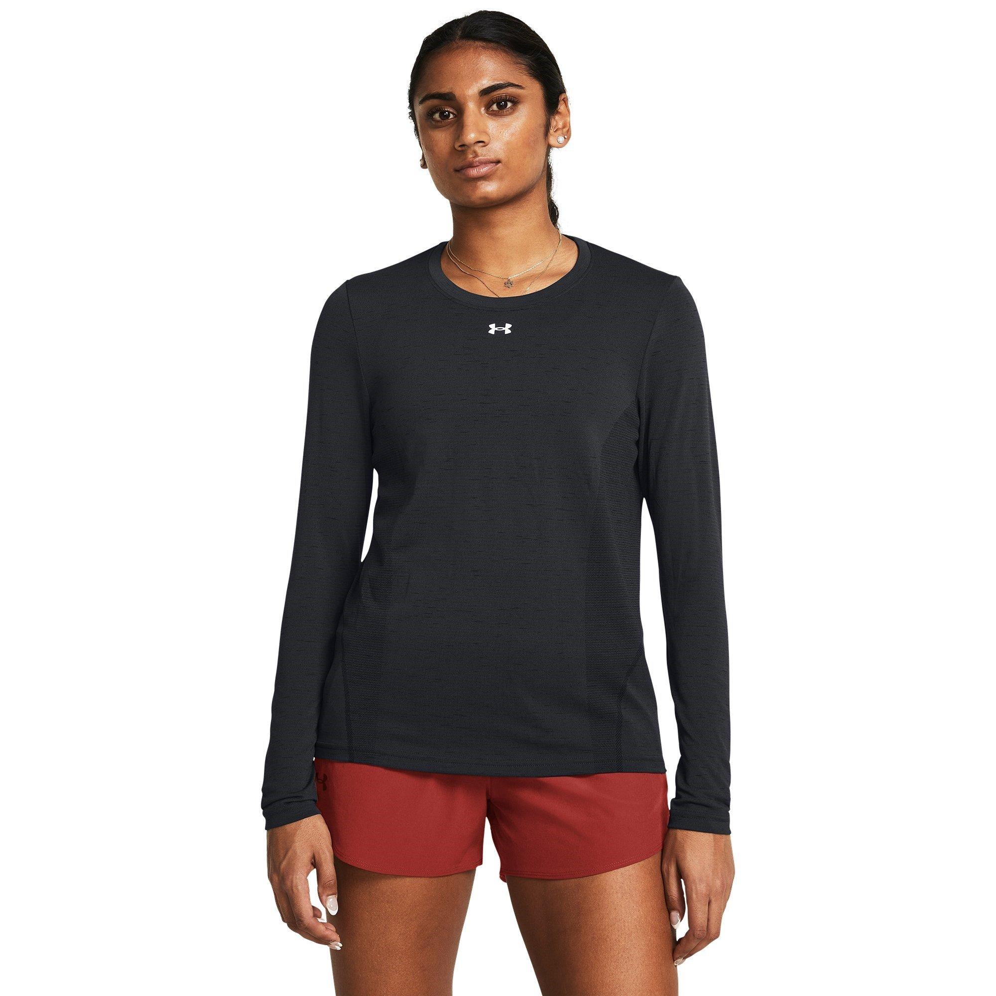 Black - Under Armour - Vanish Seamless Loose Long-Sleeve Sweatshirt - 2