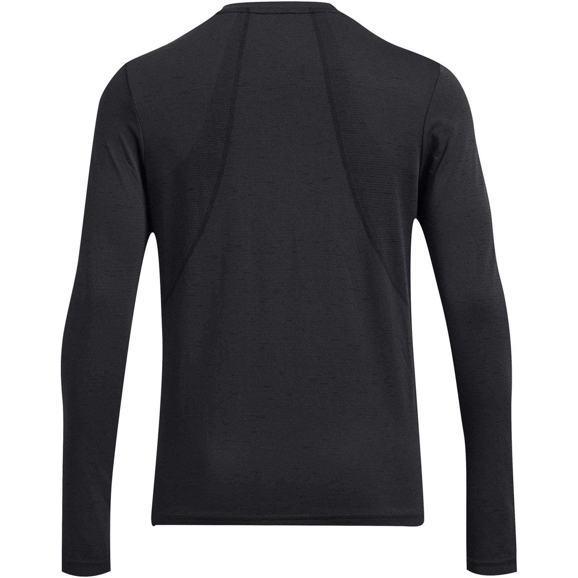 Black - Under Armour - Vanish Seamless Loose Long-Sleeve Sweatshirt - 5