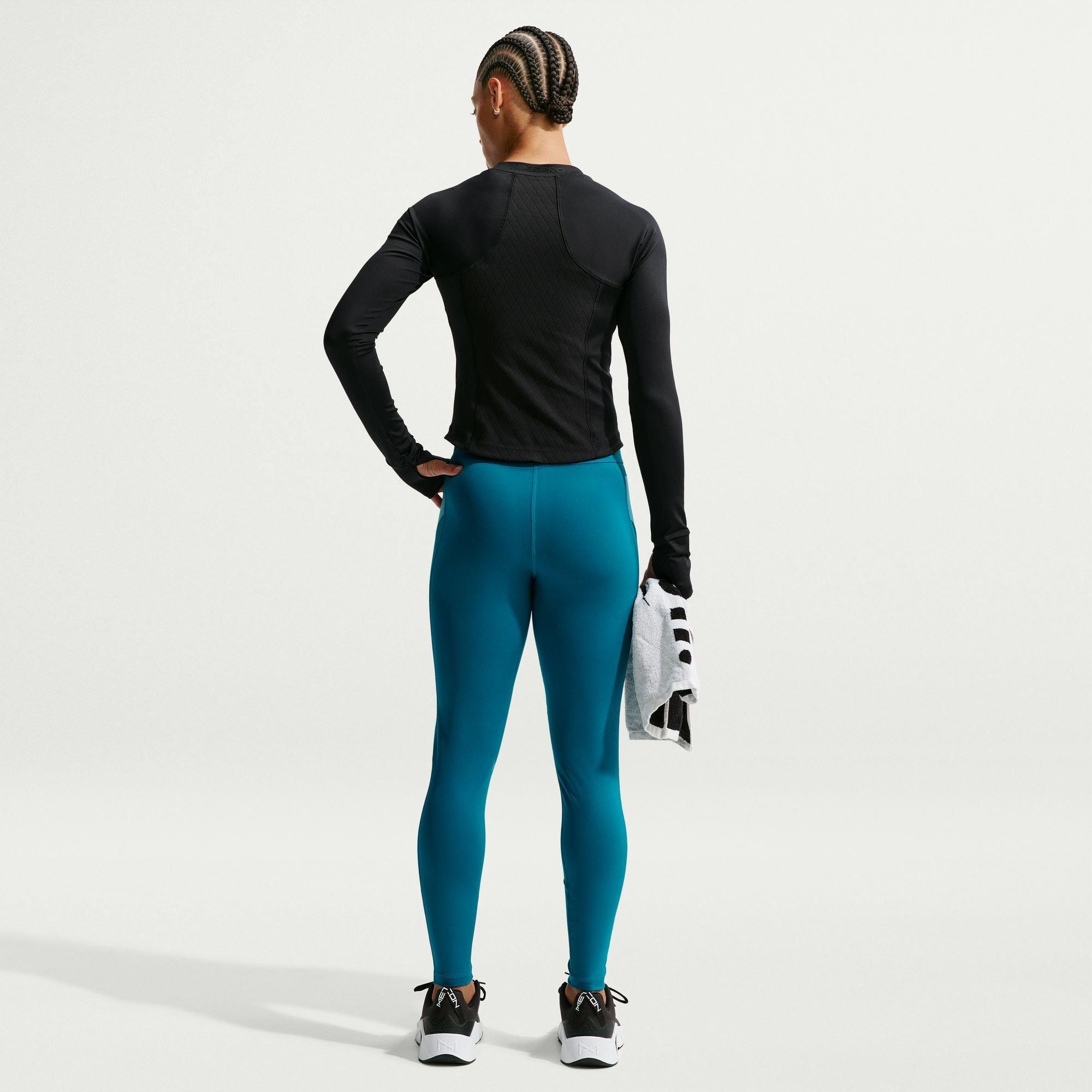 Black/White - Nike - Nike Pro Sculpt Top Ld64 - 5