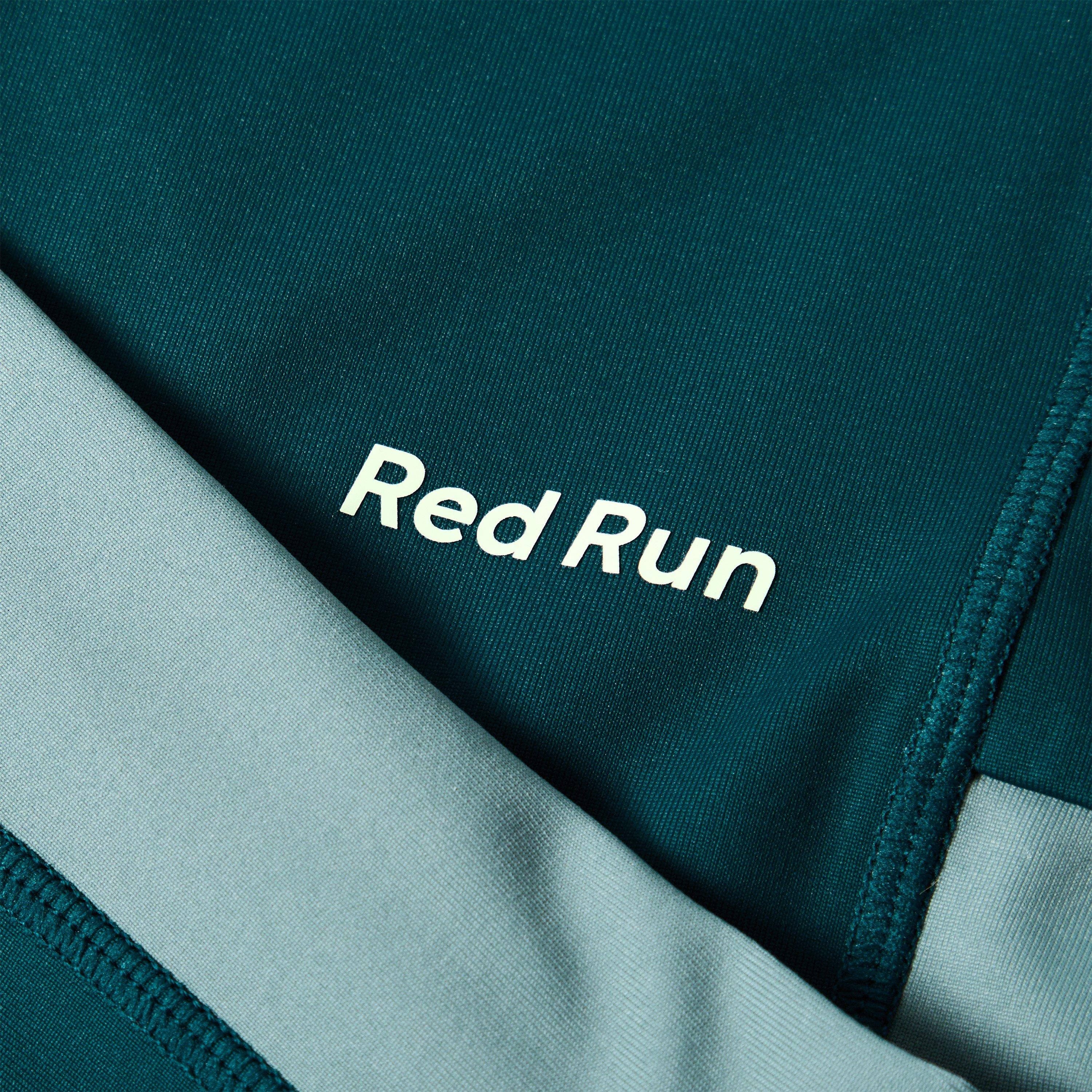 Dark Green - Red Run - Womens Skyline Sculpted Legging - 5