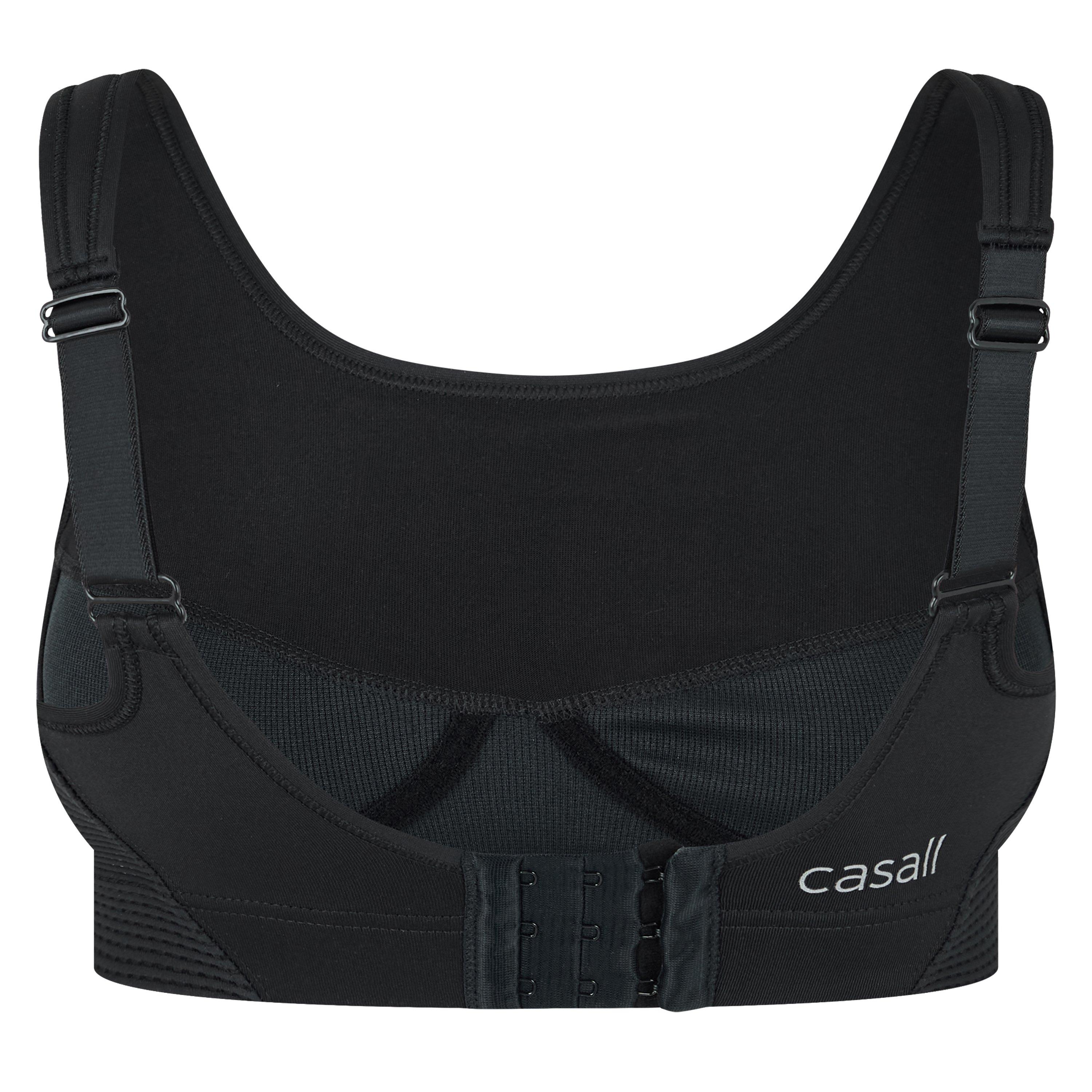 Negro - Casall - Women's Pulse Medium Impact Sports Bra - 2