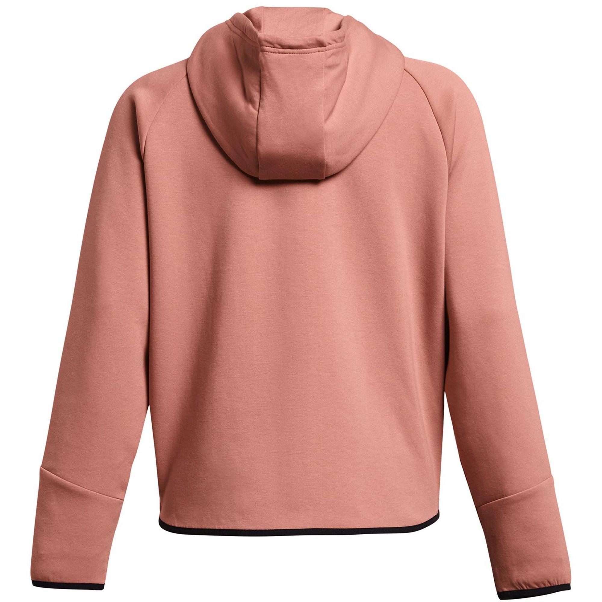 Pink - Under Armour - Women's Unst Fleece Full Zip Hoodie - 2