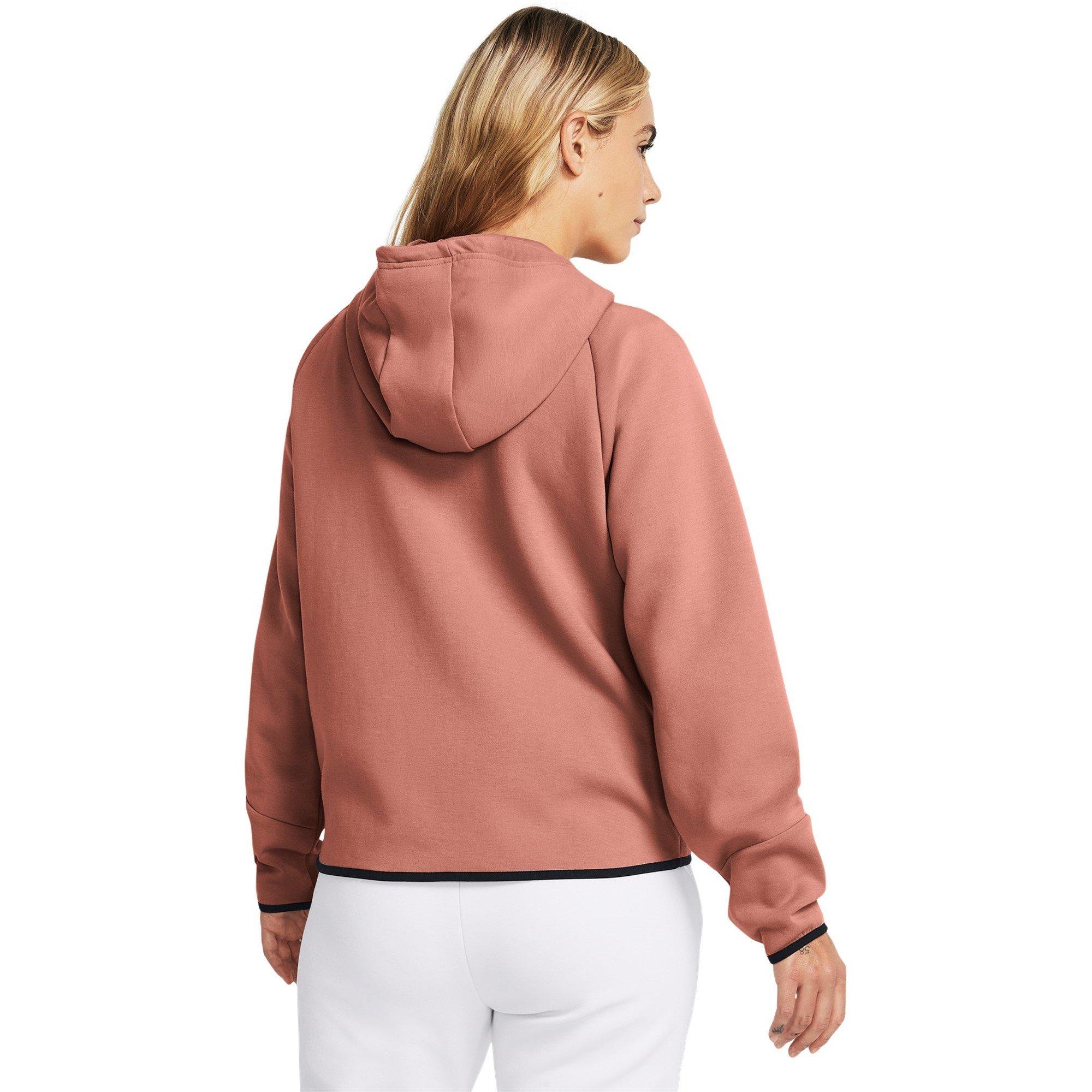 Pink - Under Armour - Women's Unst Fleece Full Zip Hoodie - 4
