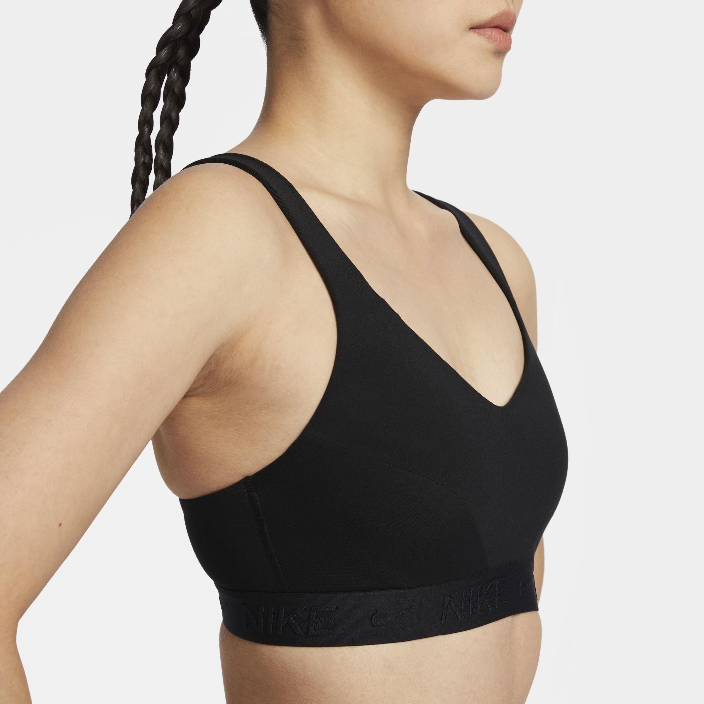 Black/Black - Nike - Indy Womens High Support Sports Bra - 5