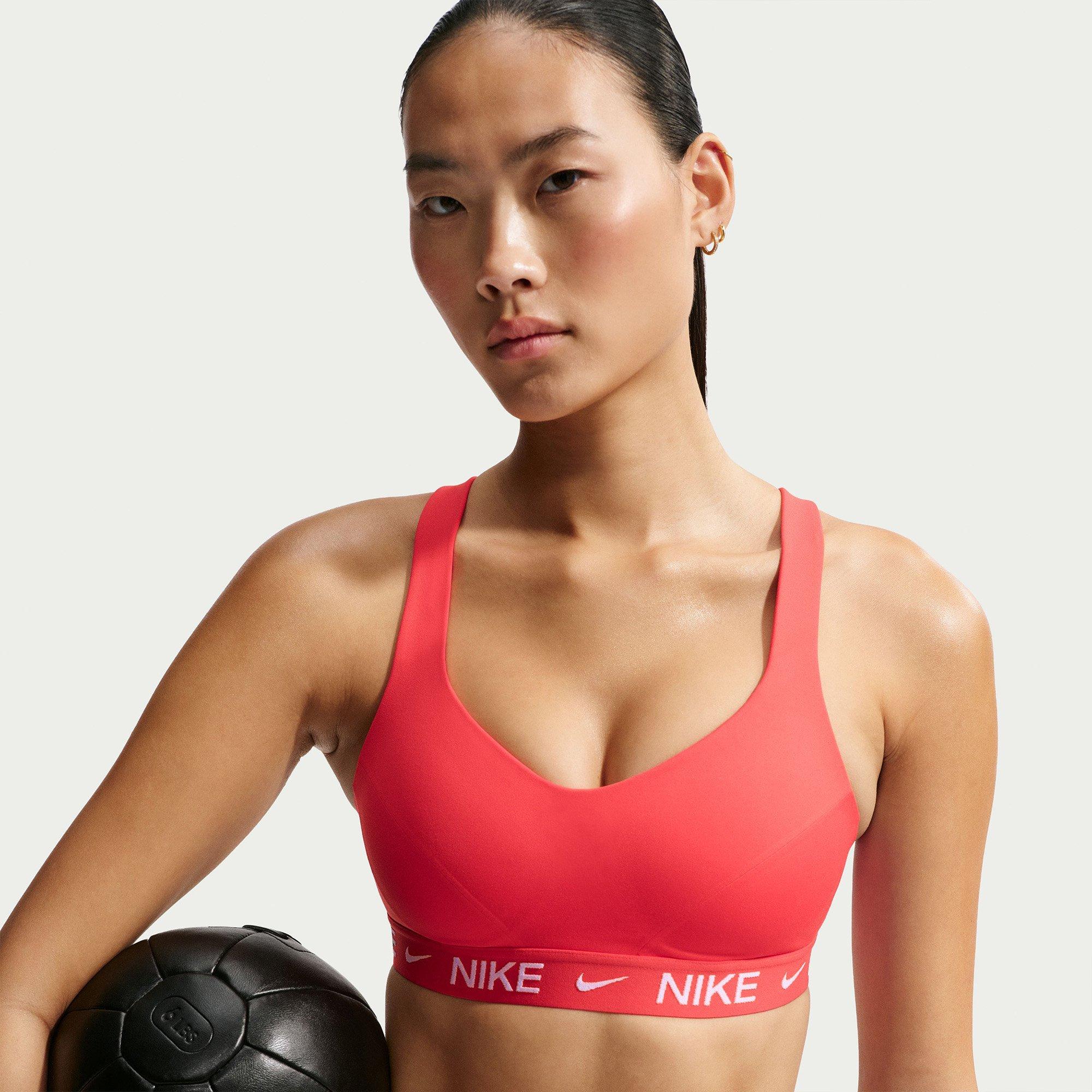 Lt.Crimson - Nike - Indy Womens High Support Sports Bra - 2