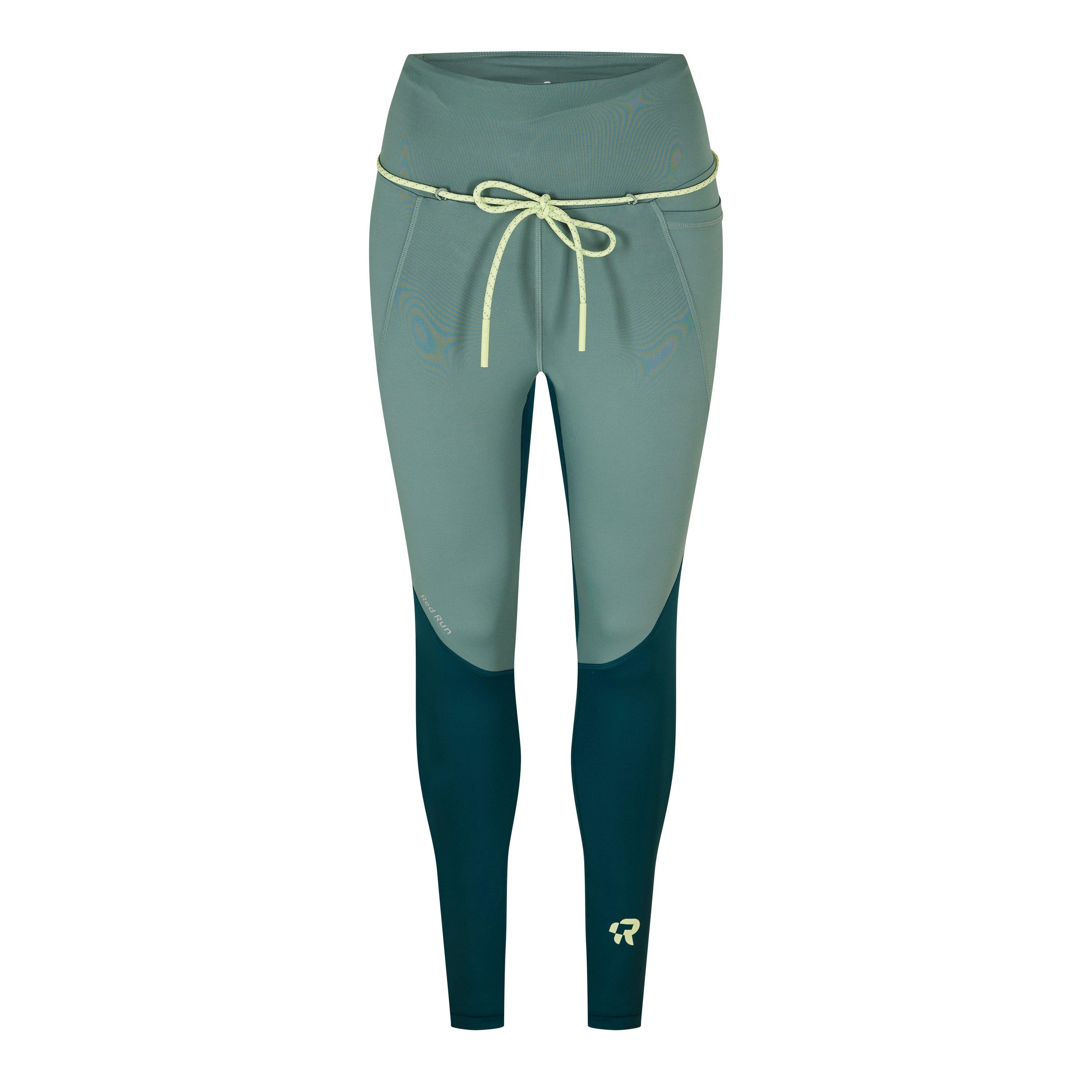 Red Run Women's Skyline Perky Leggings - Green - 14 (L)