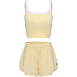 Slazenger Bra Shorts Set Womens