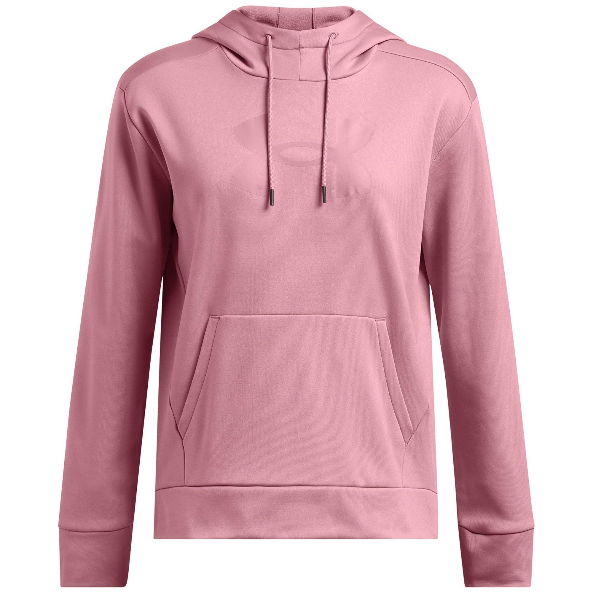 Pink - Under Armour - Fleece Performance Hoodie - 1