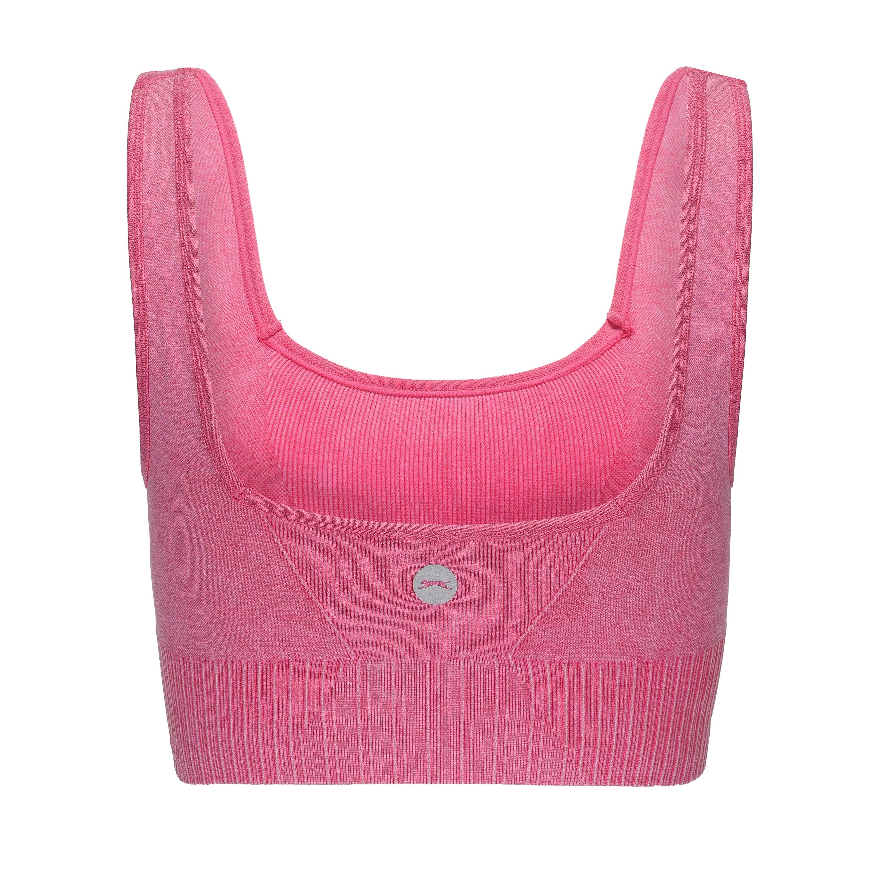 Raspberry/Sugar - Slazenger - Square Neck Bra Womens - 3