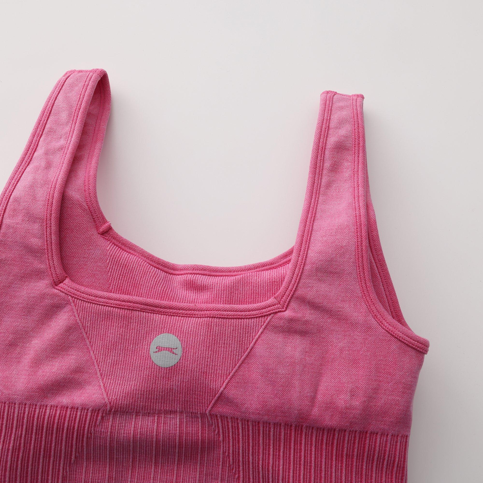 Raspberry/Sugar - Slazenger - Square Neck Bra Womens - 5