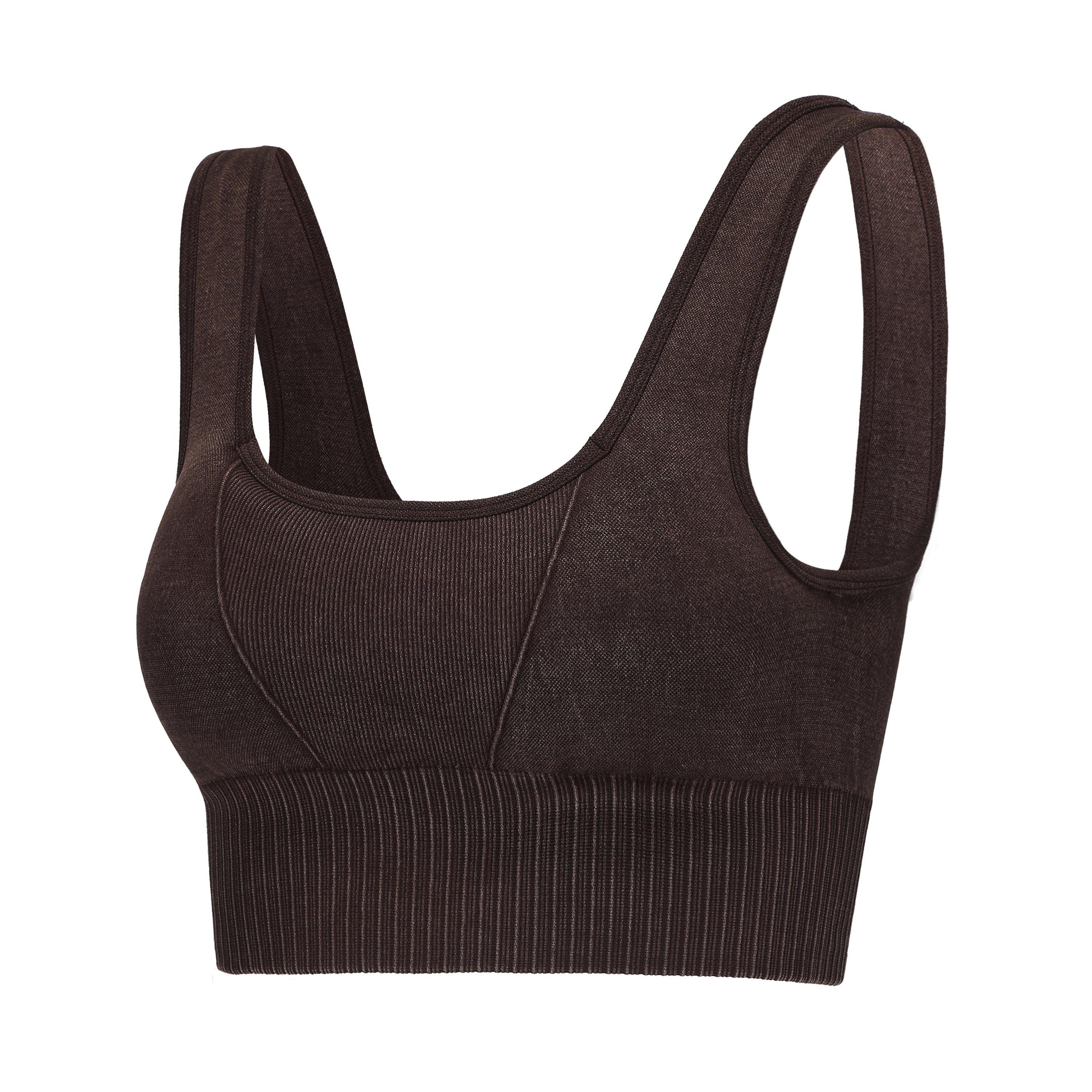 Chocolate/Sugar - Slazenger - Square Neck Bra Womens - 4