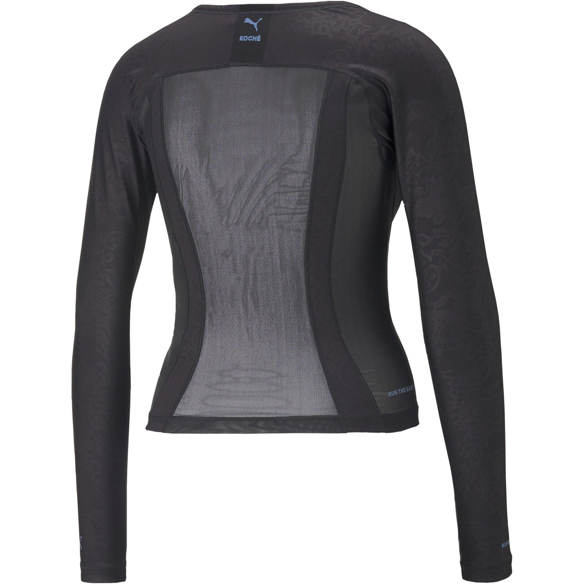 Puma Zwart - Puma - Tight Long Sleeve Top Womens - 7
