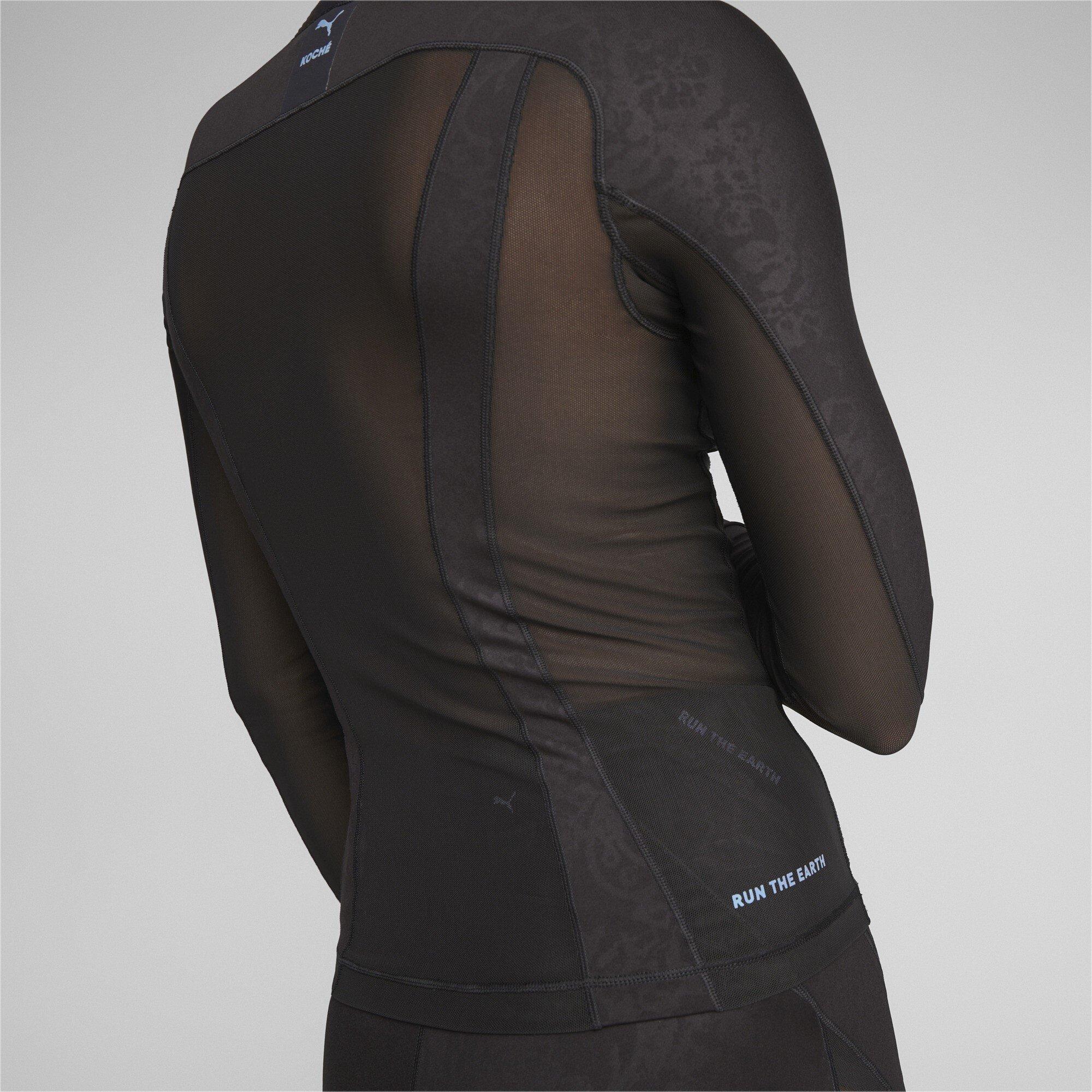 Puma Zwart - Puma - Tight Long Sleeve Top Womens - 6