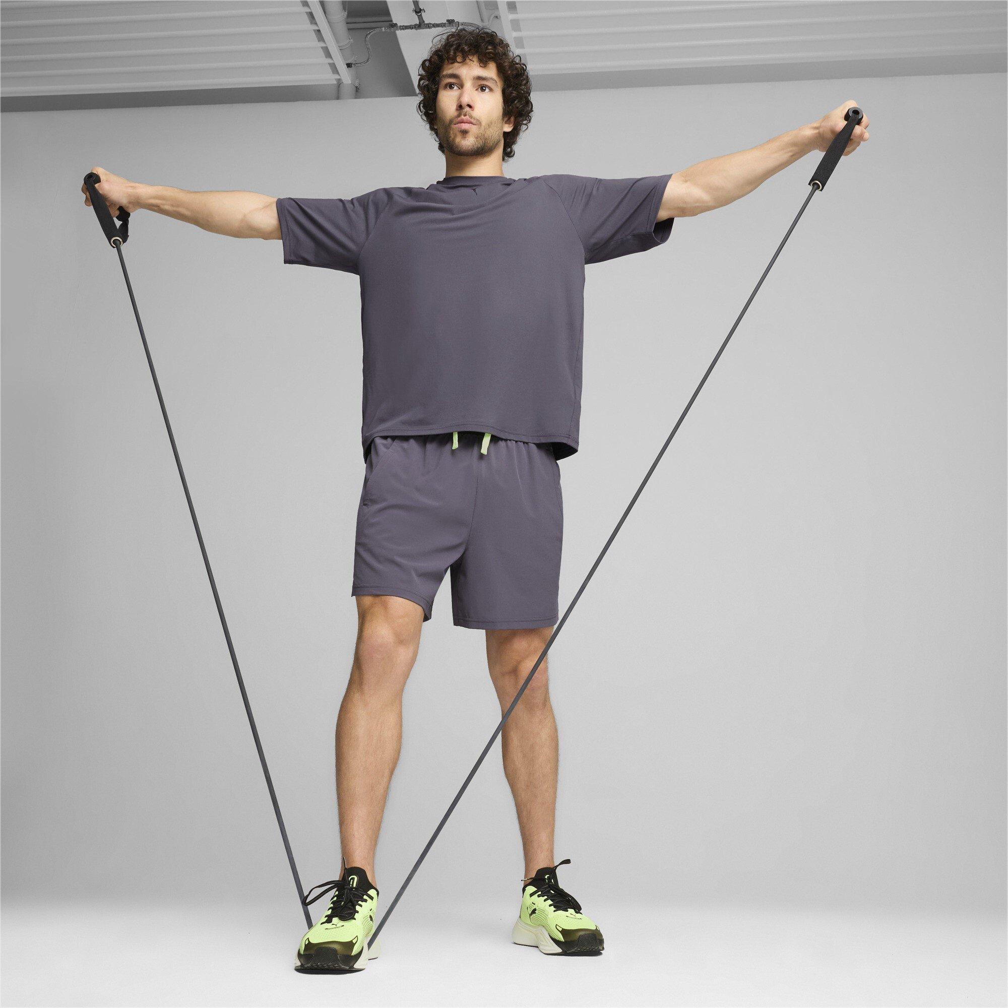 Galactic Gray - Puma - Puma Always On Stretch Woven Sport Shorts Mens - 4