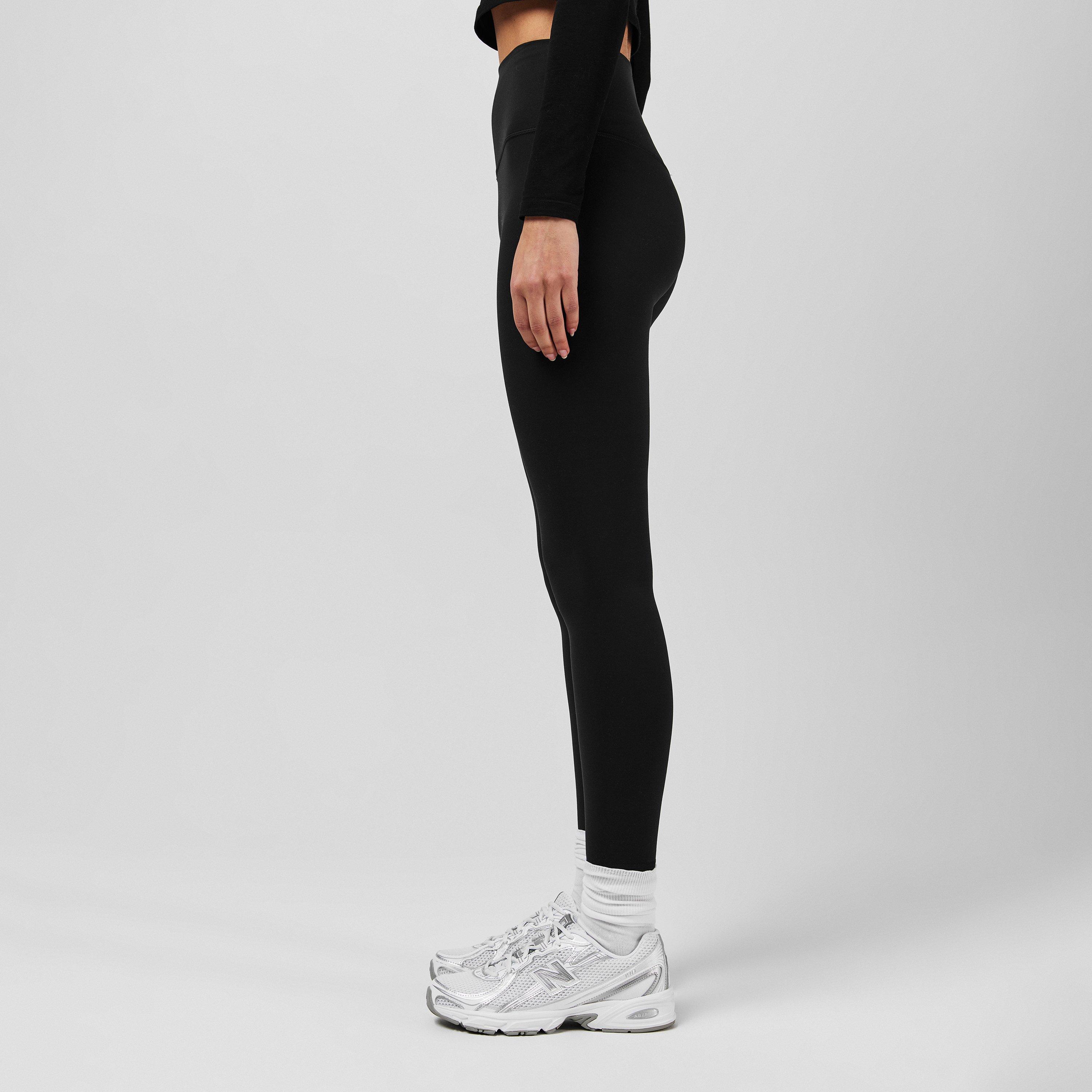 Black - Lululemon - Womens Nylon Align High Rise 25 Yoga Pants - 5