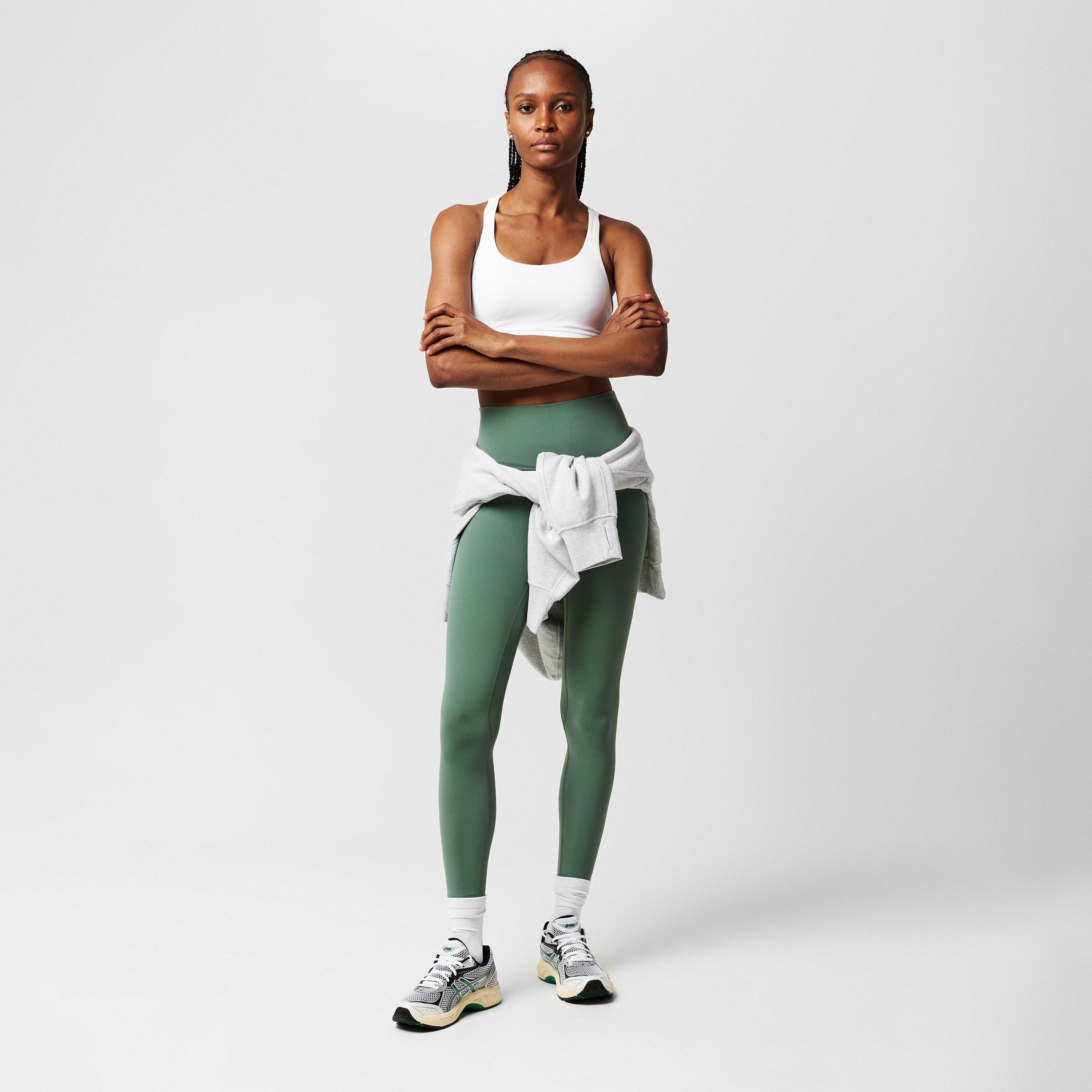 Eucalyptus - Lululemon - Womens Nylon Align High Rise 25 Yoga Pants - 4