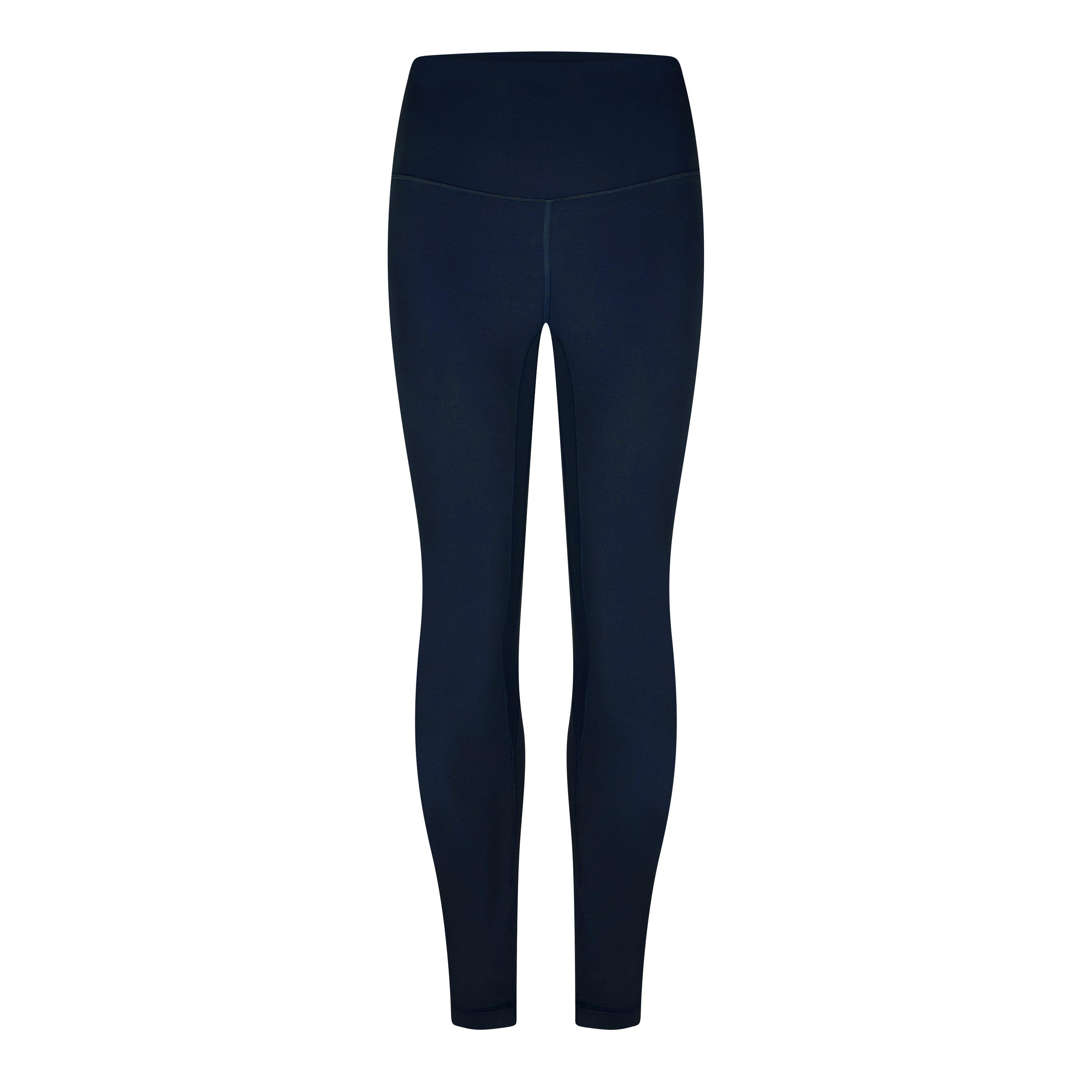 True Navy - Lululemon - Womens Nylon Align High Rise 25 Yoga Pants - 7