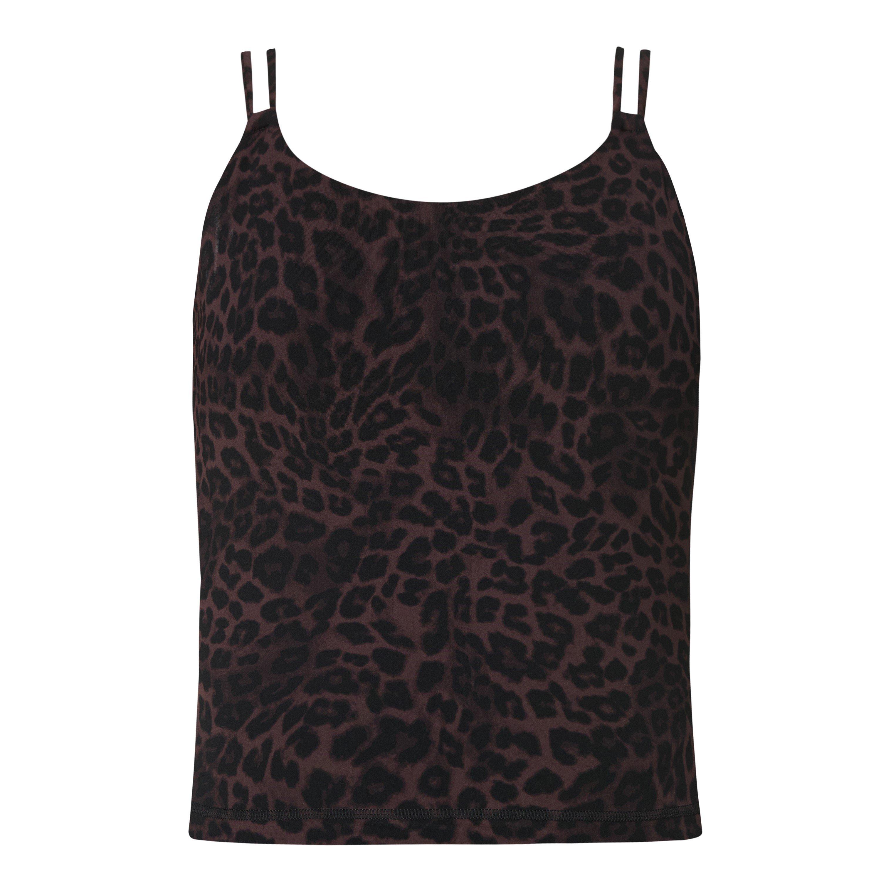Sweaty Betty Women's Performance Gym Vest - Brown Leopard - 14 (L)