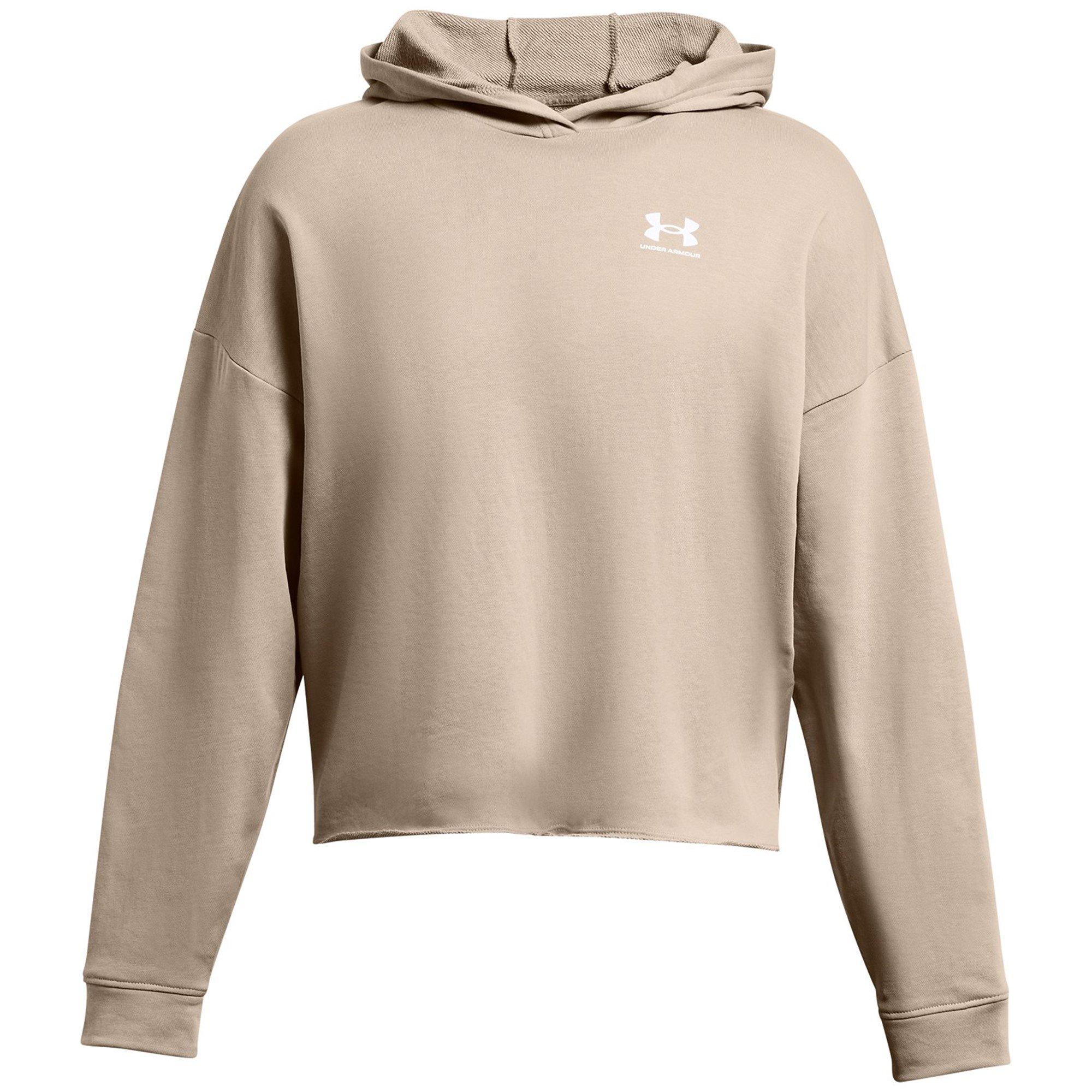Brown - Under Armour - Women's Rival Terry Os Performance Hoodie - 1