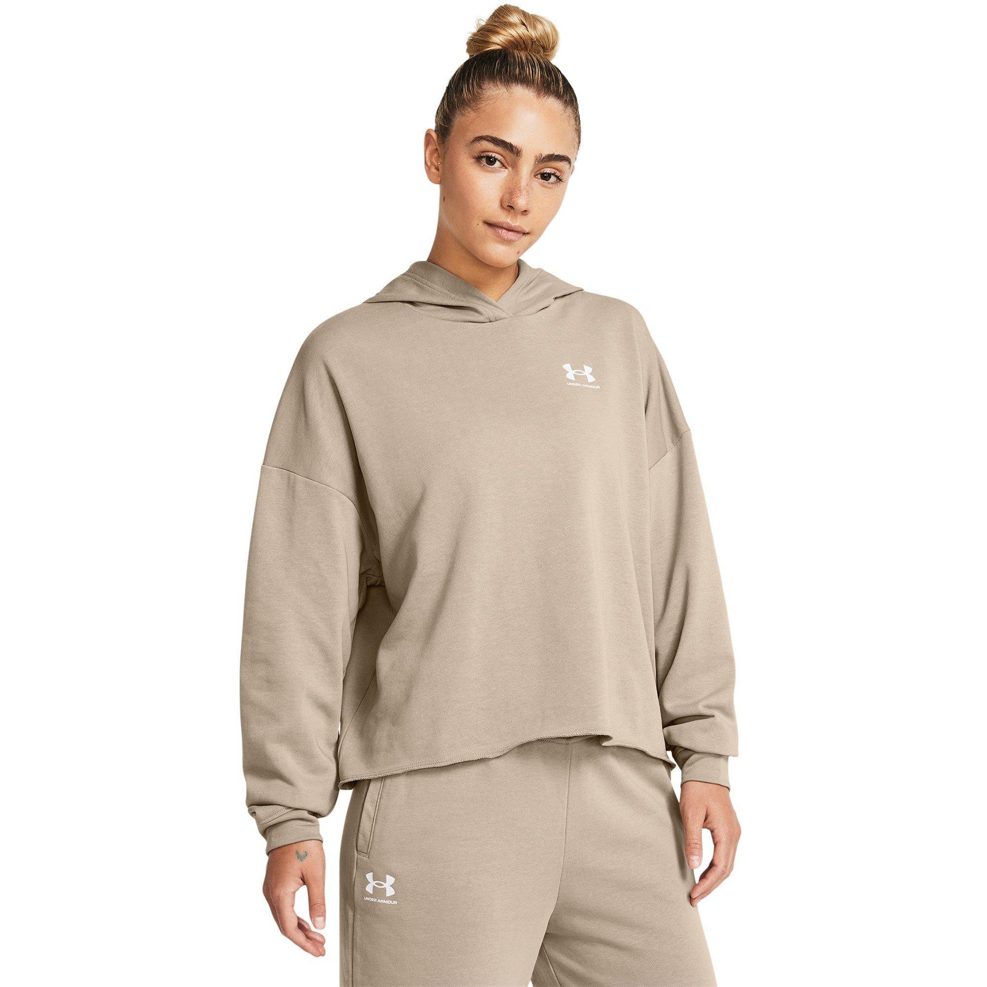 Marrón - Under Armour - Armour Ua Rival Terry Os Hoodie Hoody Womens - 3