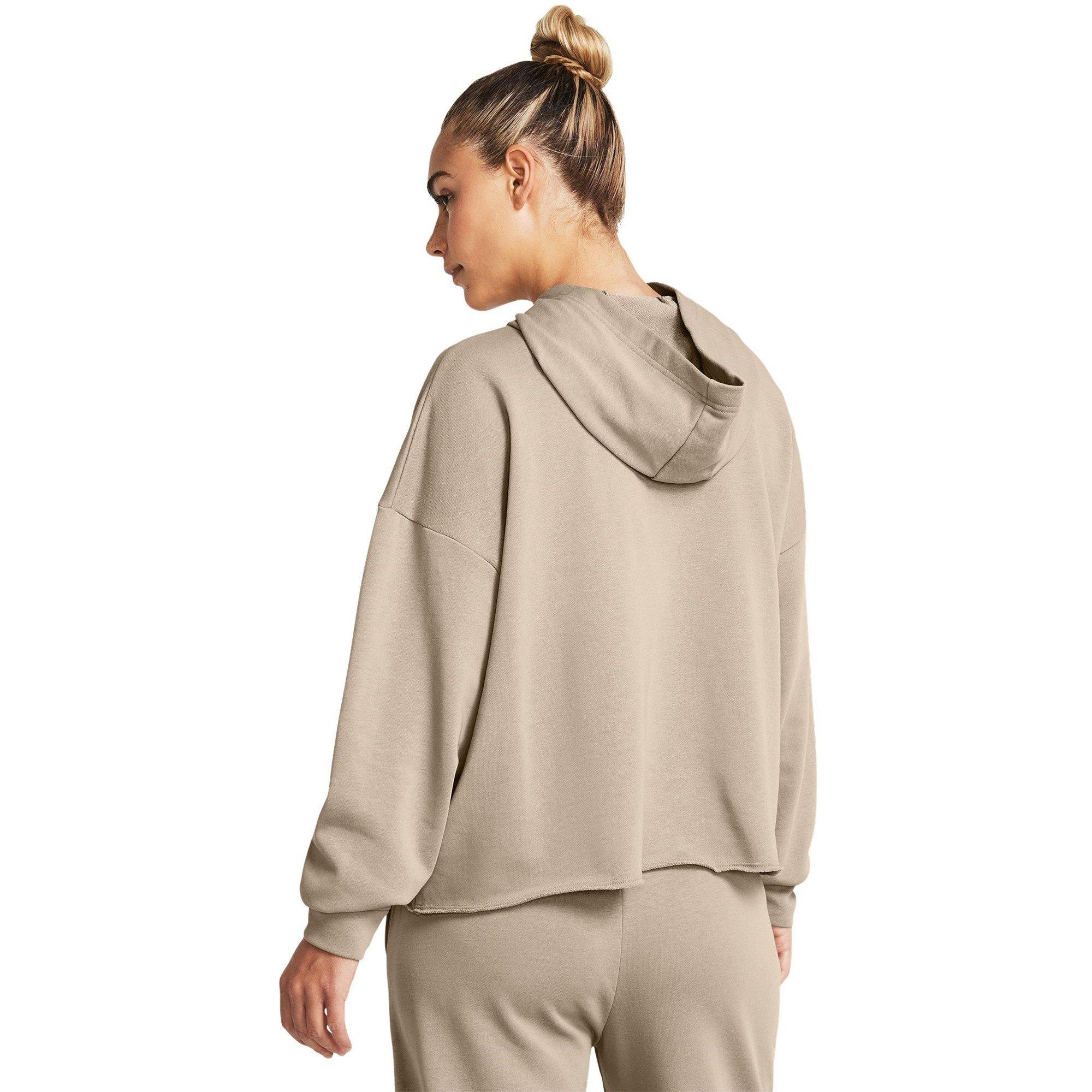 Marrón - Under Armour - Armour Ua Rival Terry Os Hoodie Hoody Womens - 4