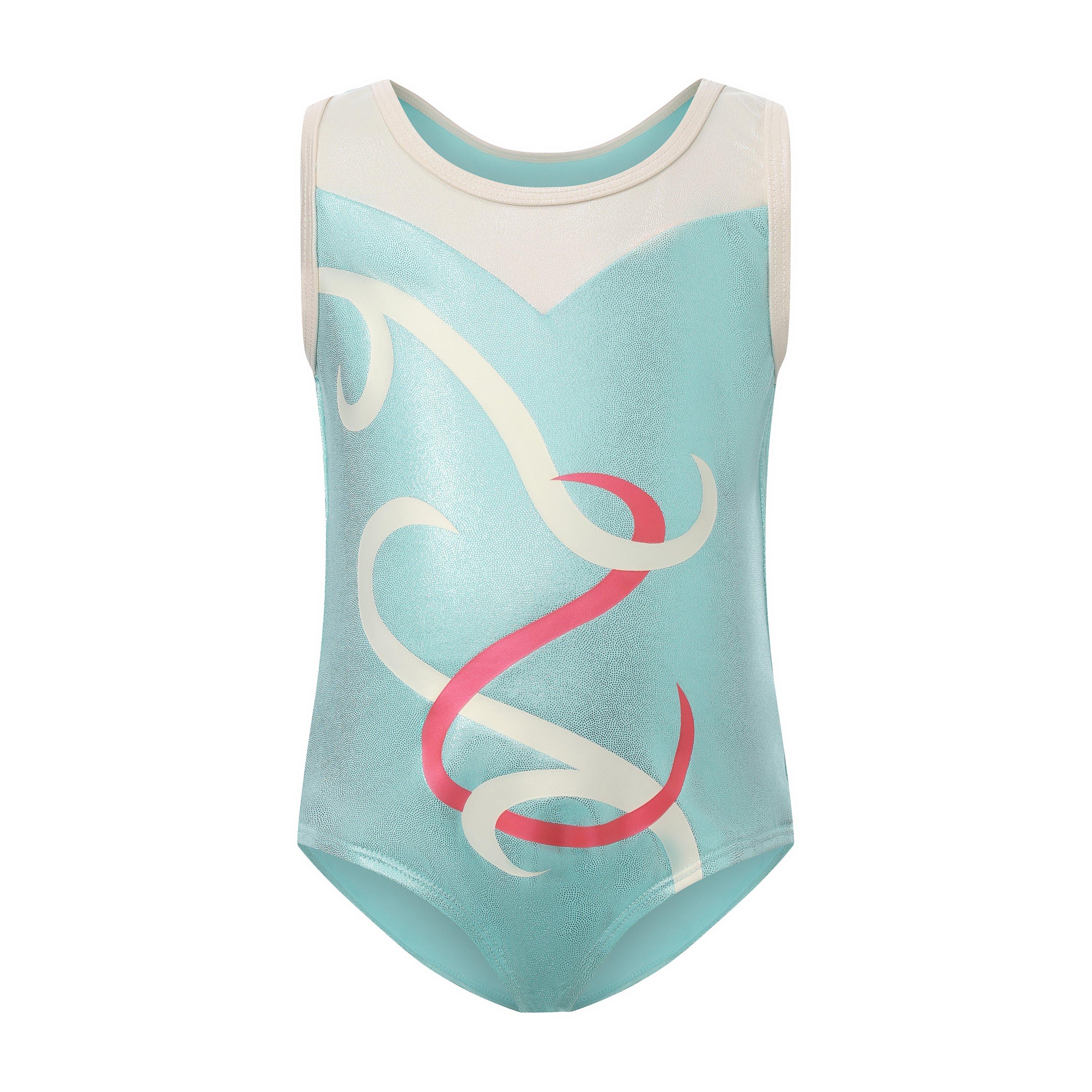 Turquoise/Pink - LA Gear - LA Gear Sleeve Bodysuit Junior Girls - 1