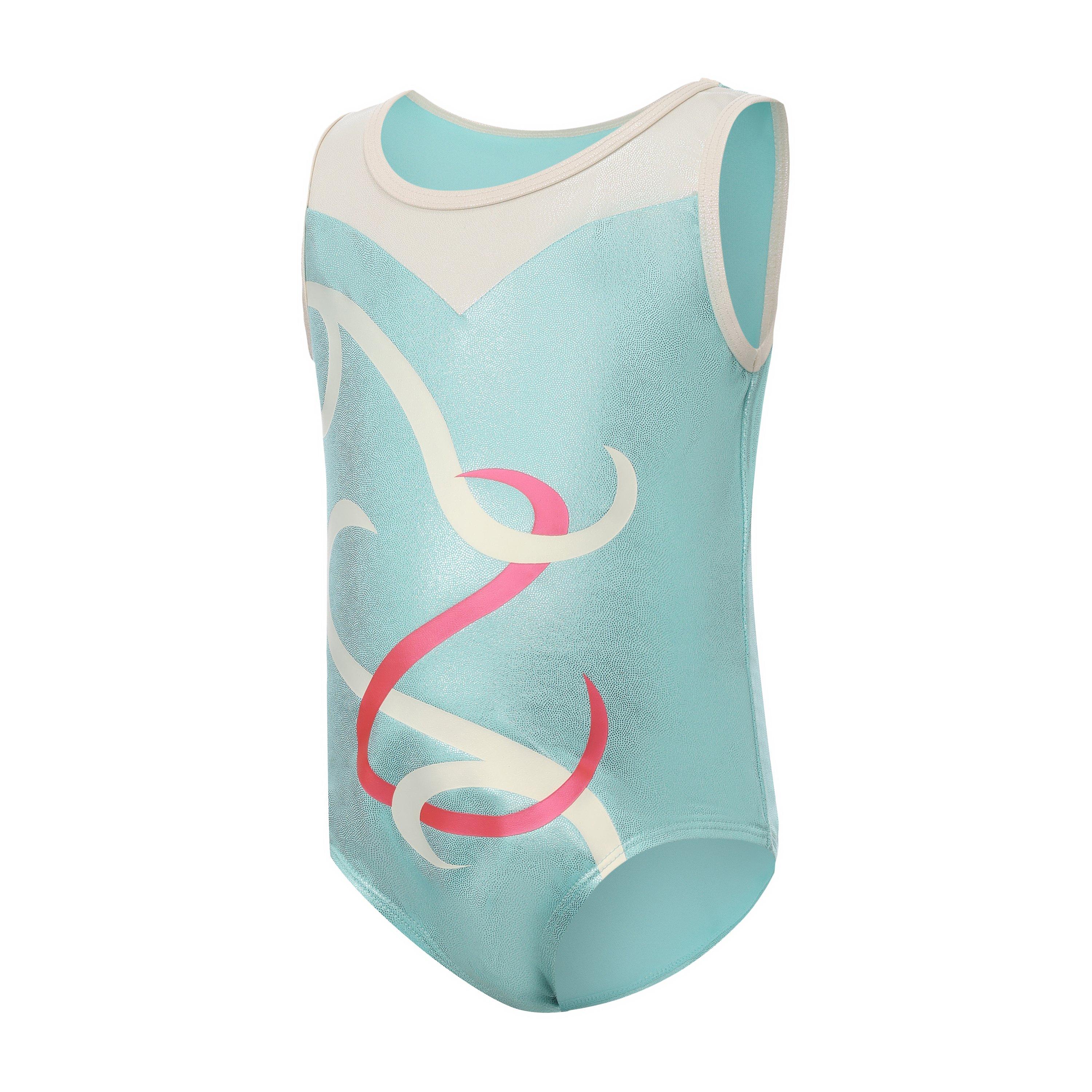 Turquoise/Pink - LA Gear - LA Gear Sleeve Bodysuit Junior Girls - 2