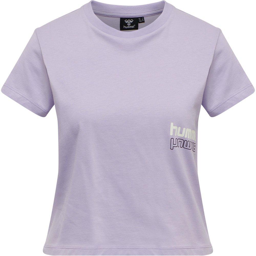 Pastel Lila - Hummel - Lara Short Sleeve Tee Womens - 1