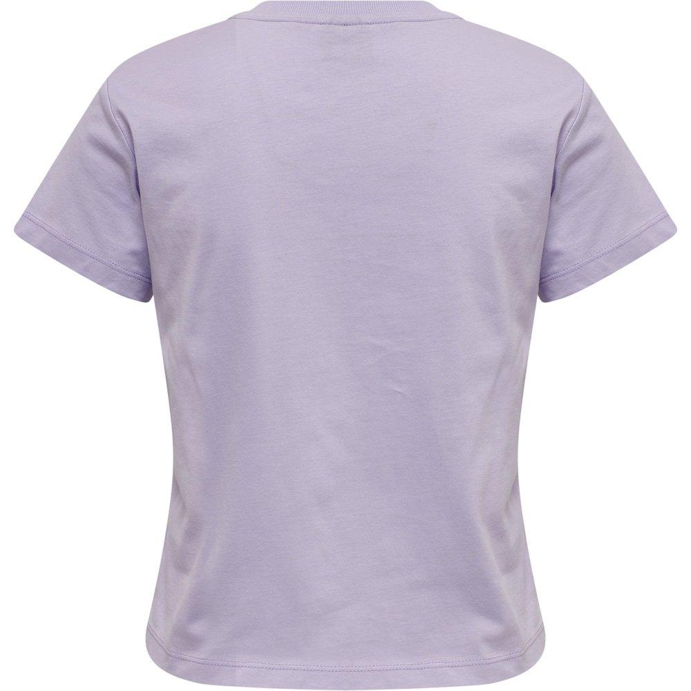 Pastel Lila - Hummel - Lara Short Sleeve Tee Womens - 2
