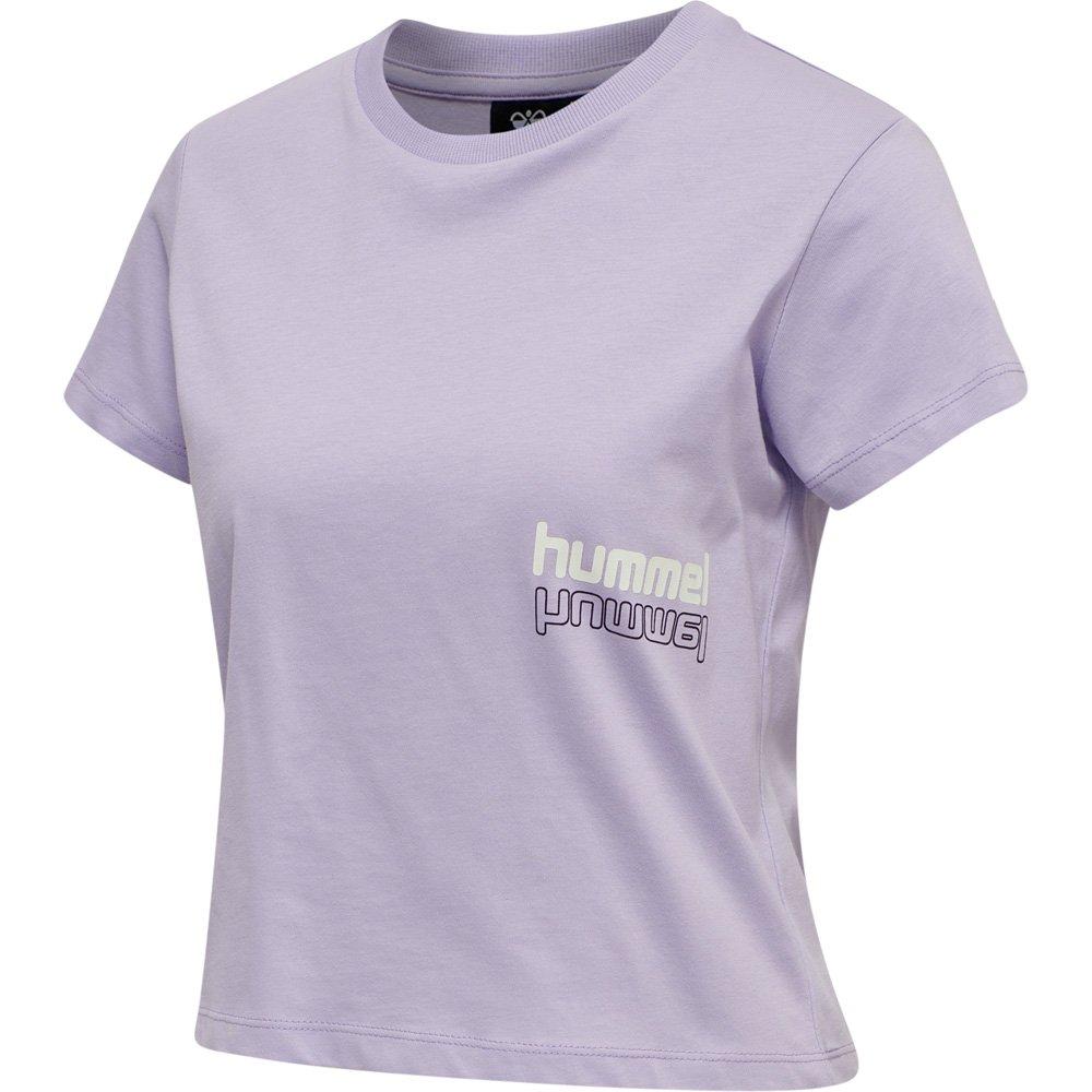Pastel Lila - Hummel - Lara Short Sleeve Tee Womens - 3