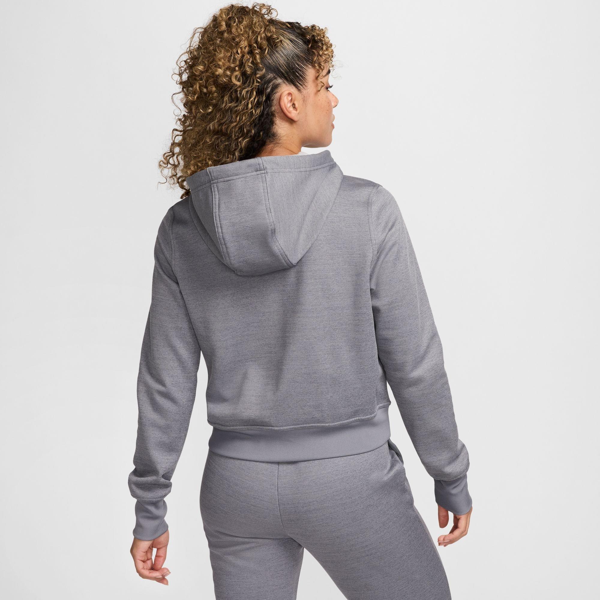 Carbon Heather - Nike - Nike W NK 1 TF FZ Hd Ld99 - 2