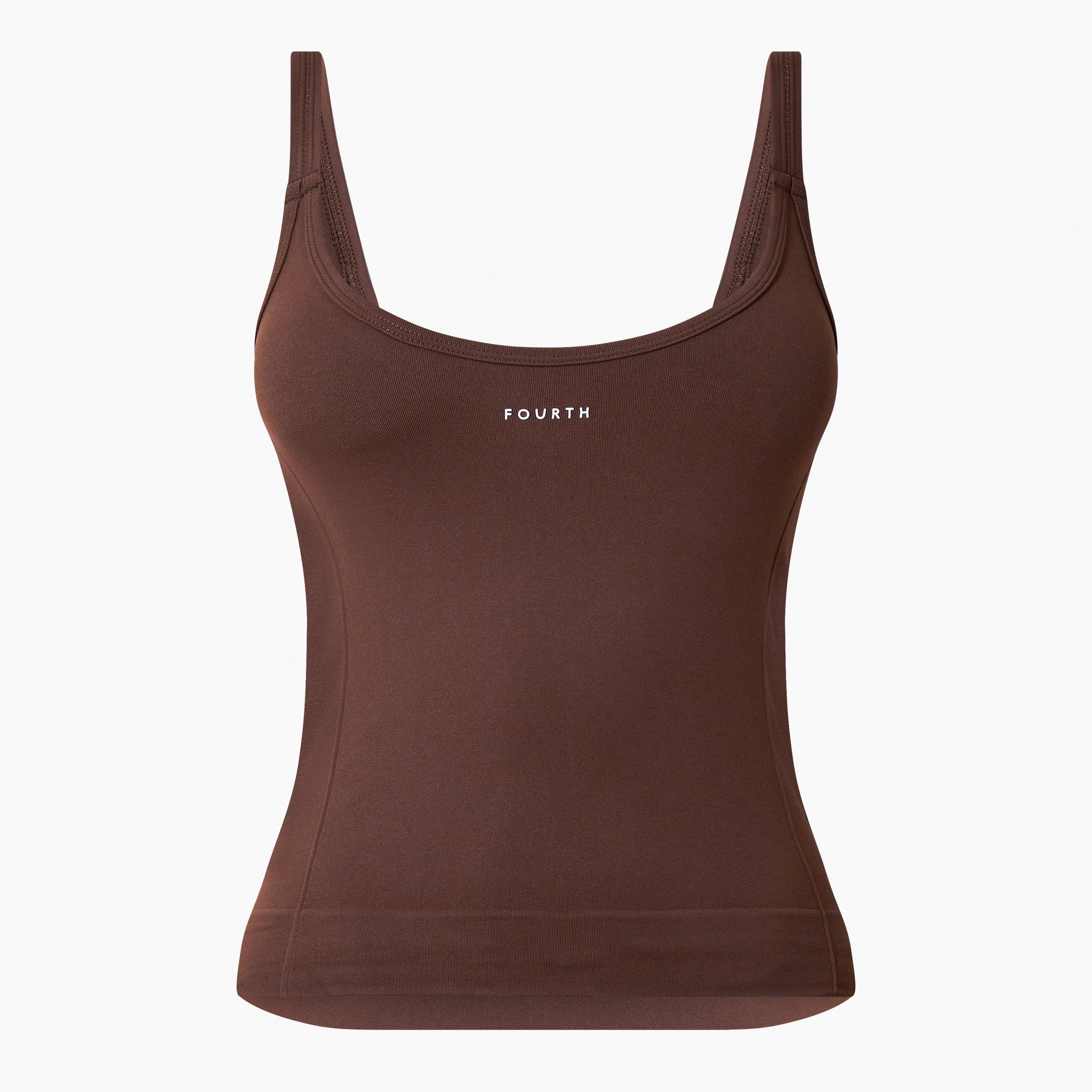 Chocolate - 4th and Reckless - Women's Performance Gym Vest - 1