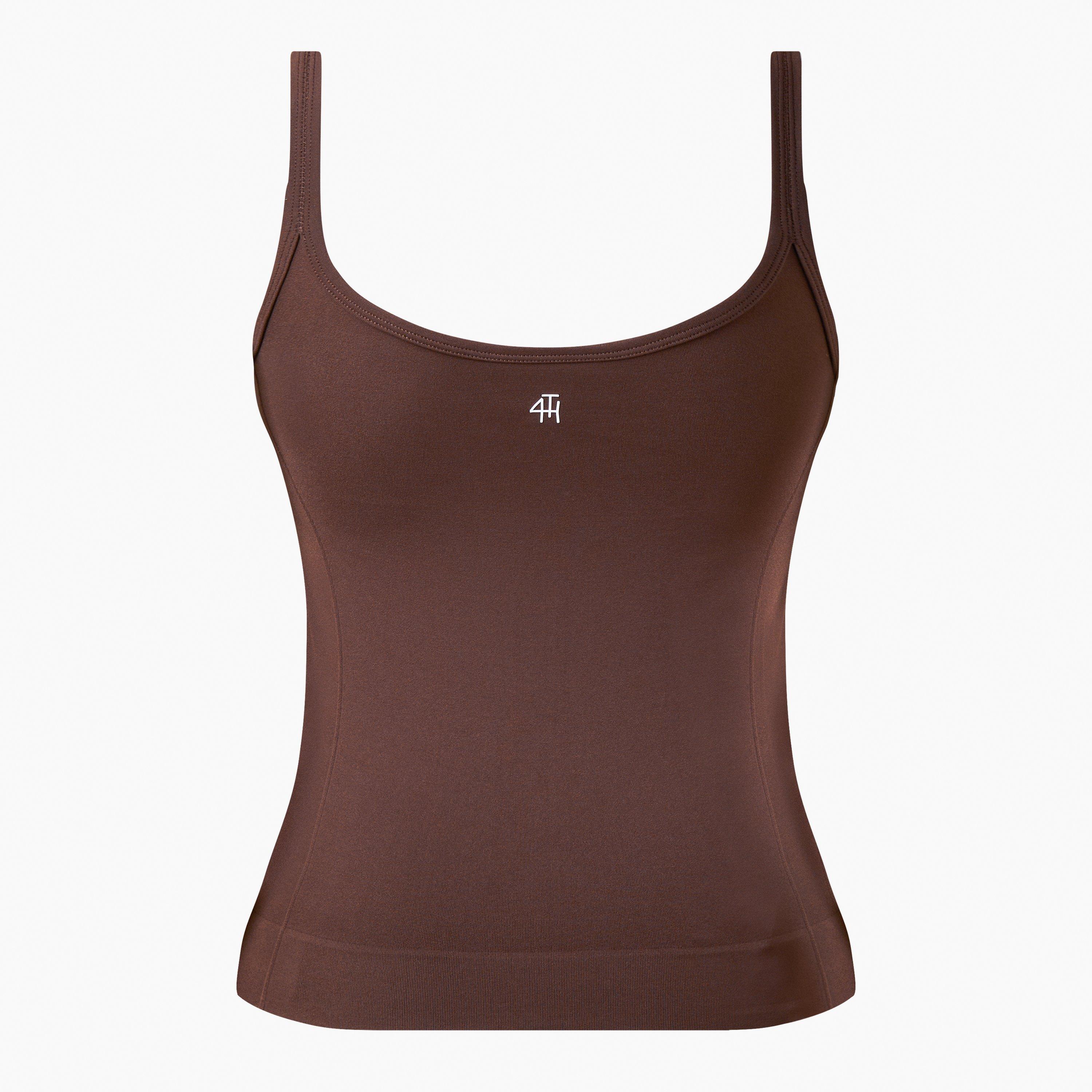 Chocolate - 4th and Reckless - Women's Performance Gym Vest - 2