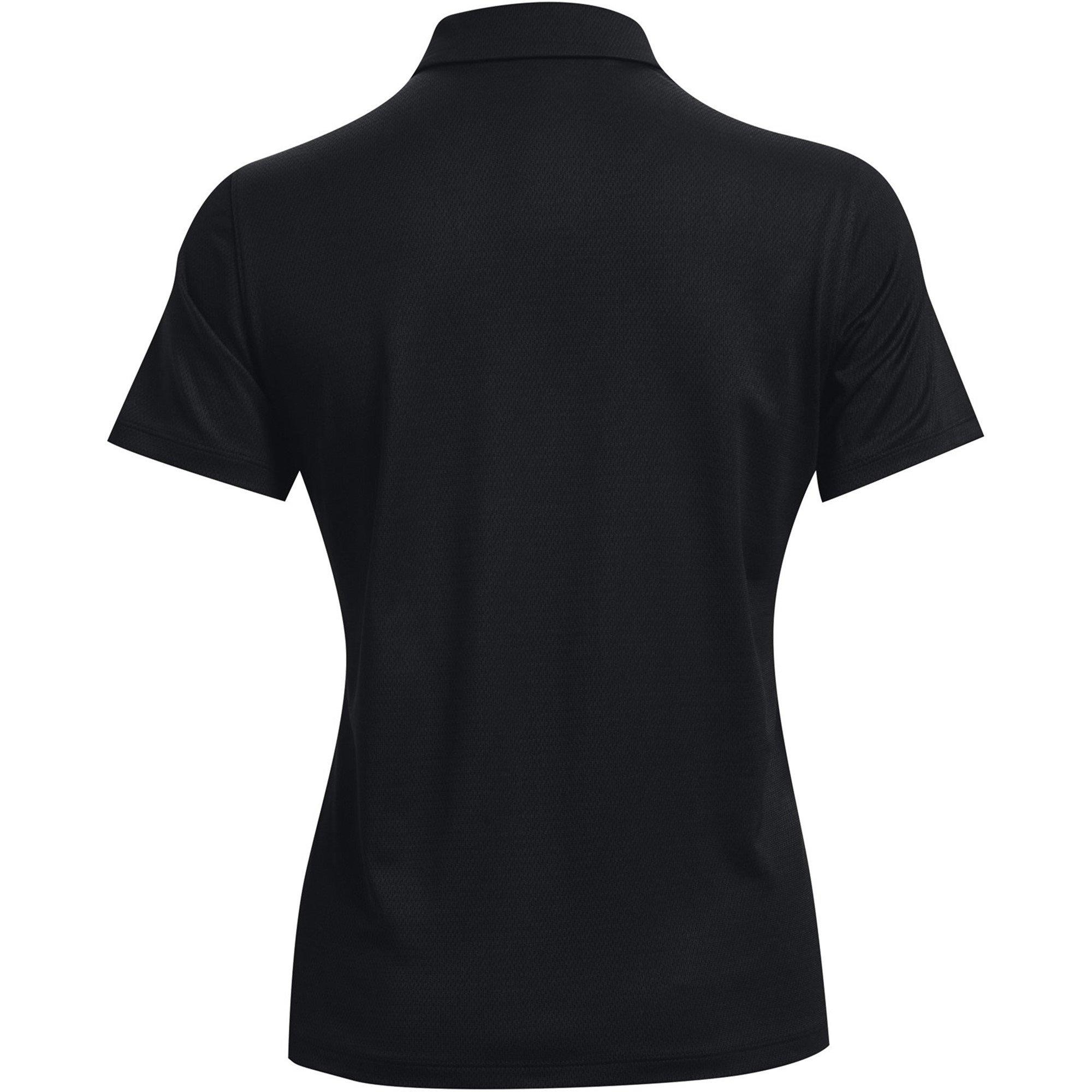 Black/White - Under Armour - Team Tech Polo Ld99 - 2